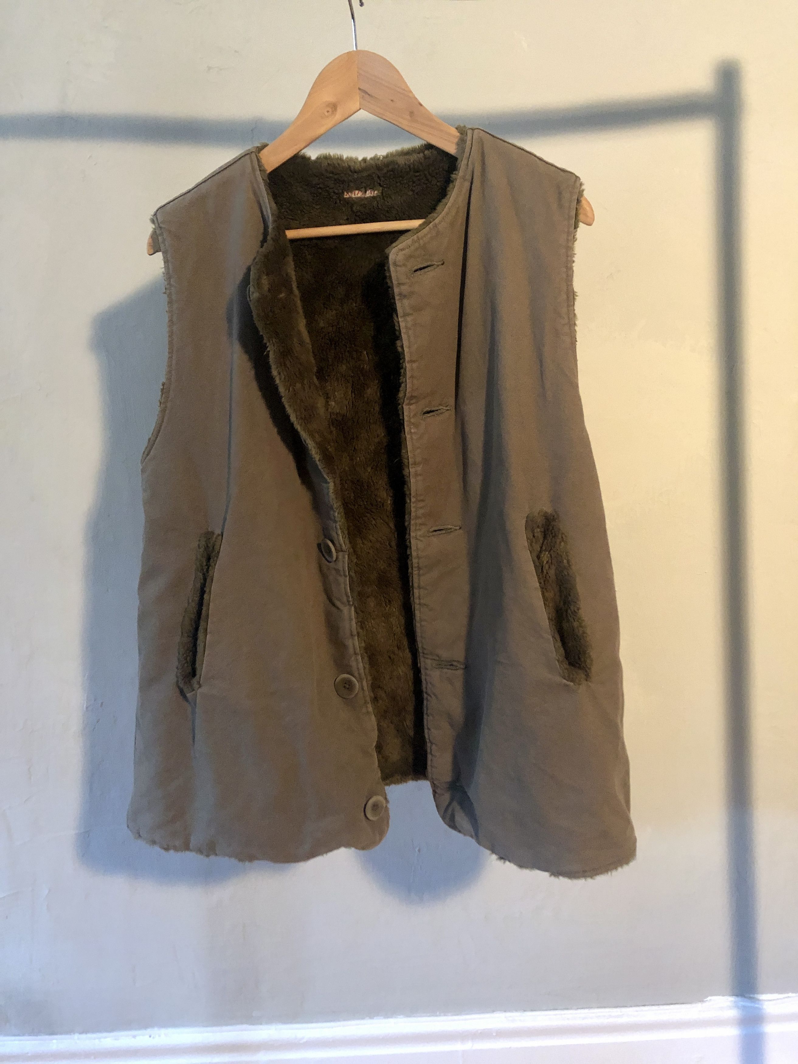 Kapital Kapital reversible sherpa vest, size L-XL Size US L / EU 52-54 / 3 - 1 Thumbnail