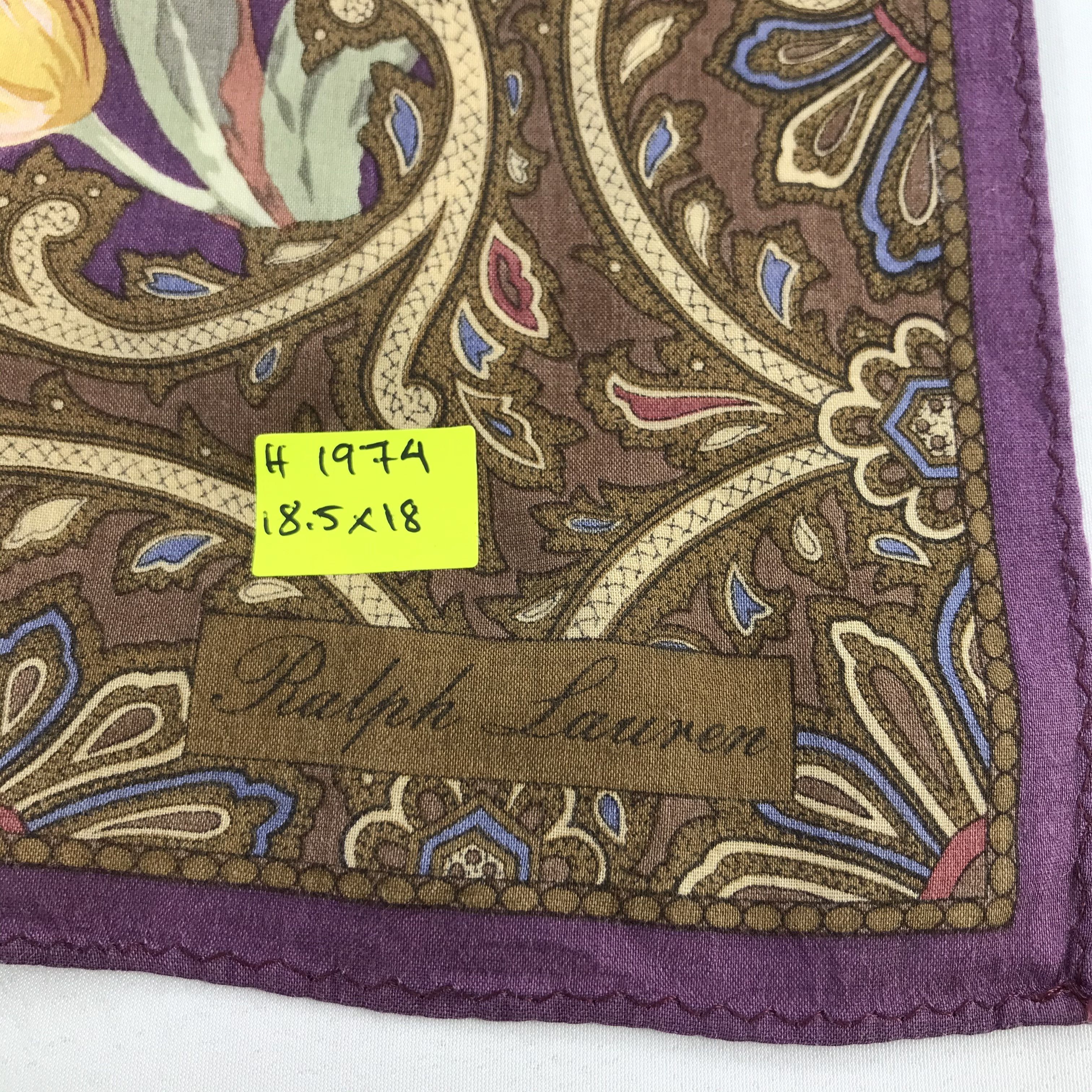 Ralph Lauren × Vintage Ralph Lauren Handkerchief / Neckerchief / Bandana Size ONE SIZE - 5 Thumbnail
