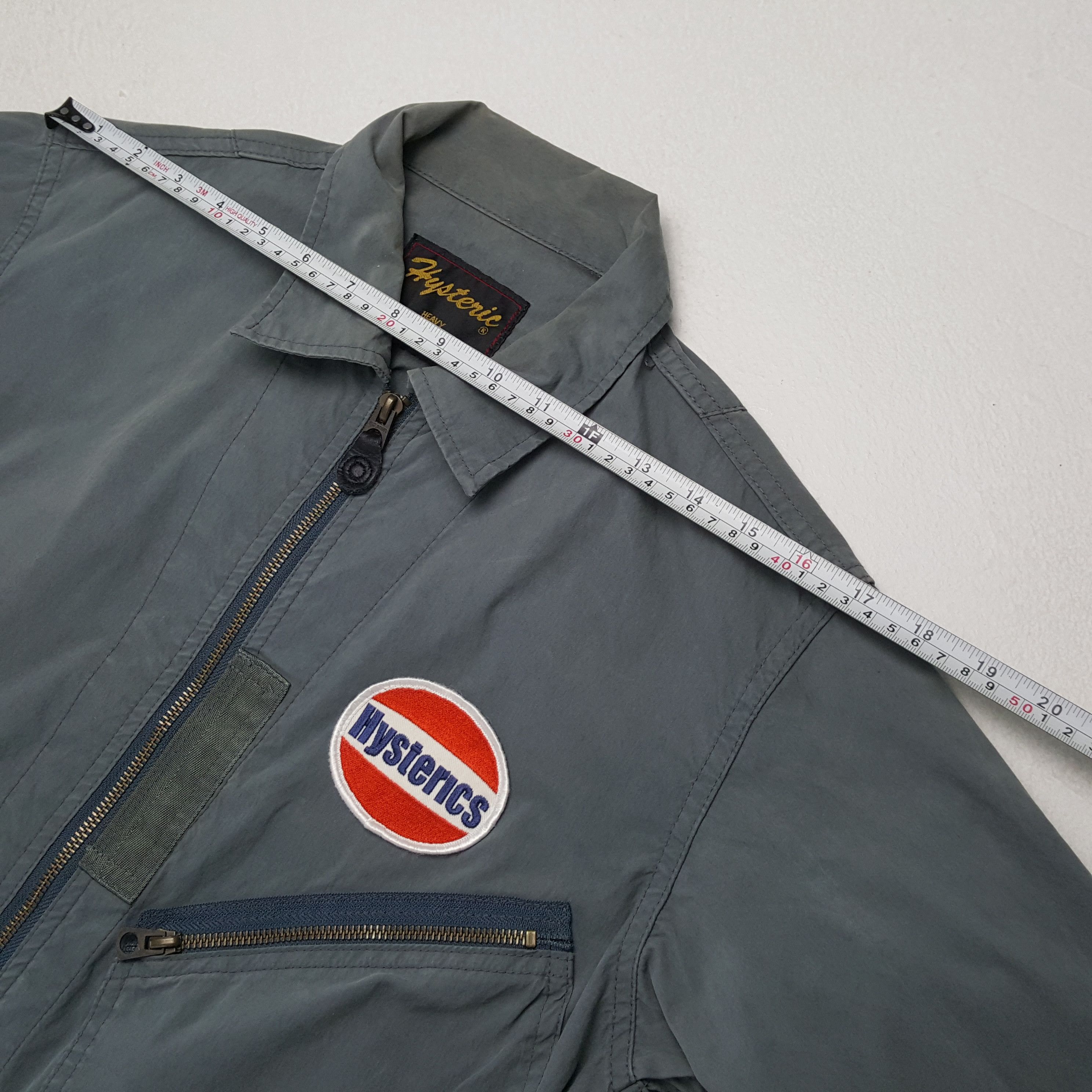 Hysteric Glamour × Japanese Brand × Vintage HYSTERIC GLAMOUR Workwear Style Custom Art Coverall Jacket Size US M / EU 48-50 / 2 - 9 Thumbnail