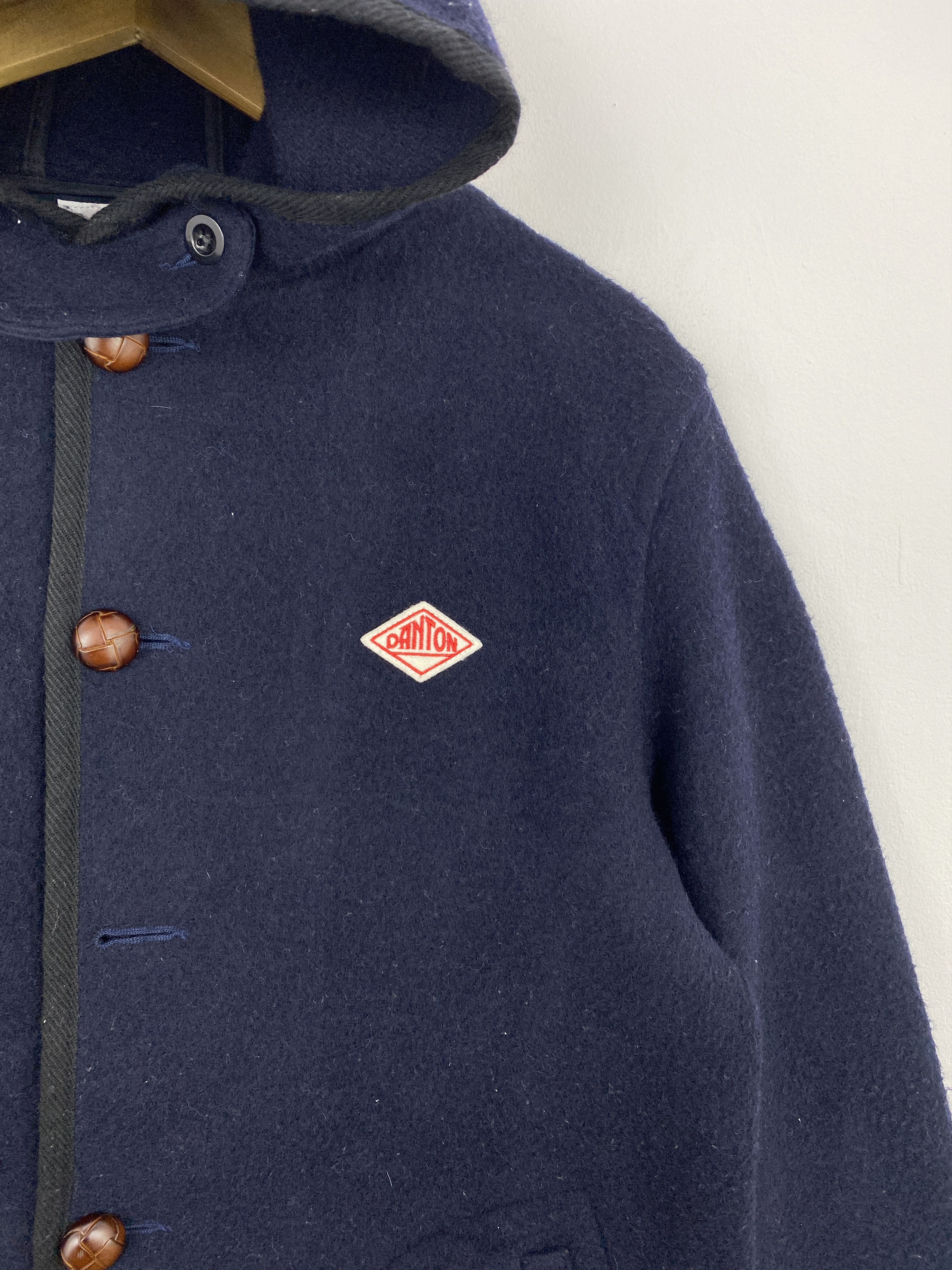Danton Vintage DANTON Wool Button Up Jacket MJ0020 Size US XS / EU 42 / 0 - 11 Thumbnail