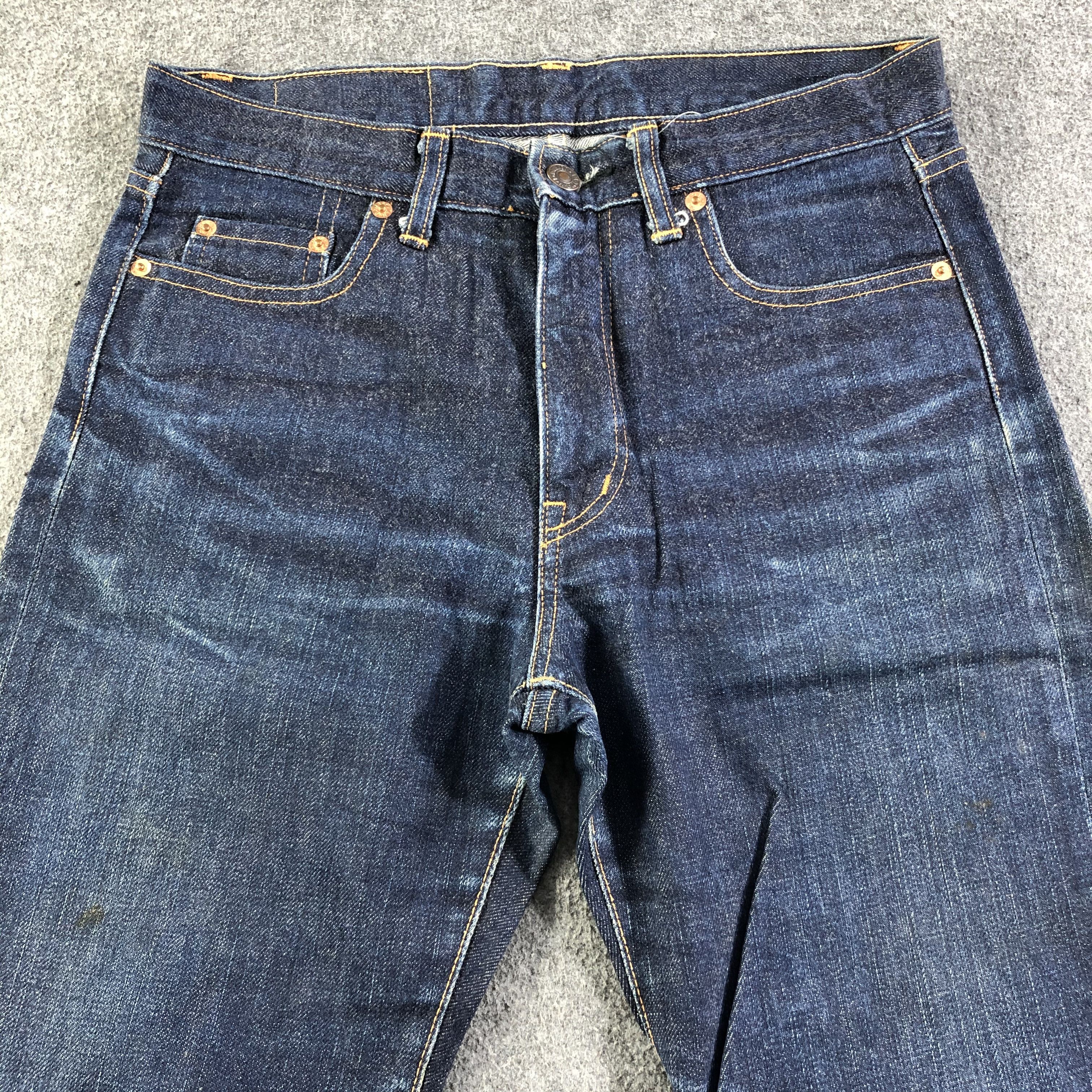 Japanese Brand Hr Market Jeans Dark Wash Denim -J2758 Size US 30 / EU 46 - 3 Thumbnail