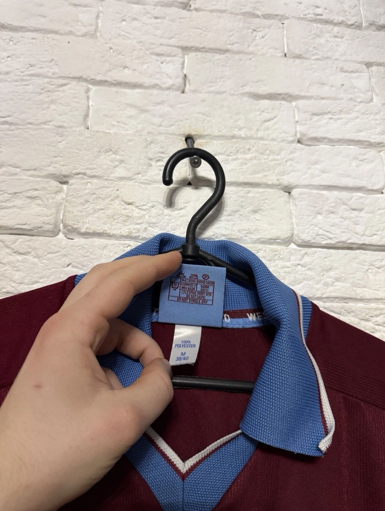 PONY Rare Vintage Pony West Ham United Jersey 97/98 Home Jersey Size US M / EU 48-50 / 2 - 5 Thumbnail