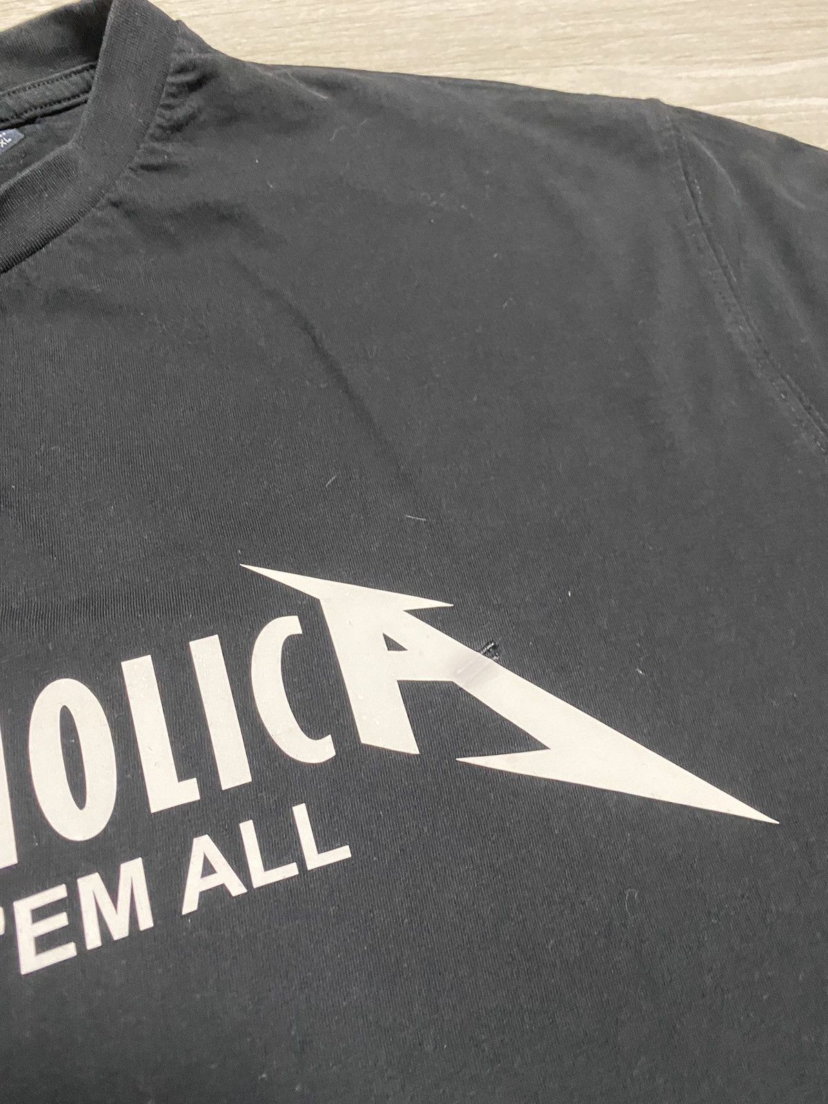 Daniel Hechter Vintage Metallica Alcoholica Drink Em All size XL Size US XL / EU 56 / 4 - 5 Thumbnail
