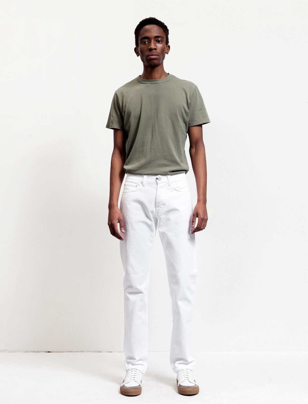 Our Legacy Our Legacy first cut worn white ripped hem jeans pants Size US 30 / EU 46 - 10 Thumbnail