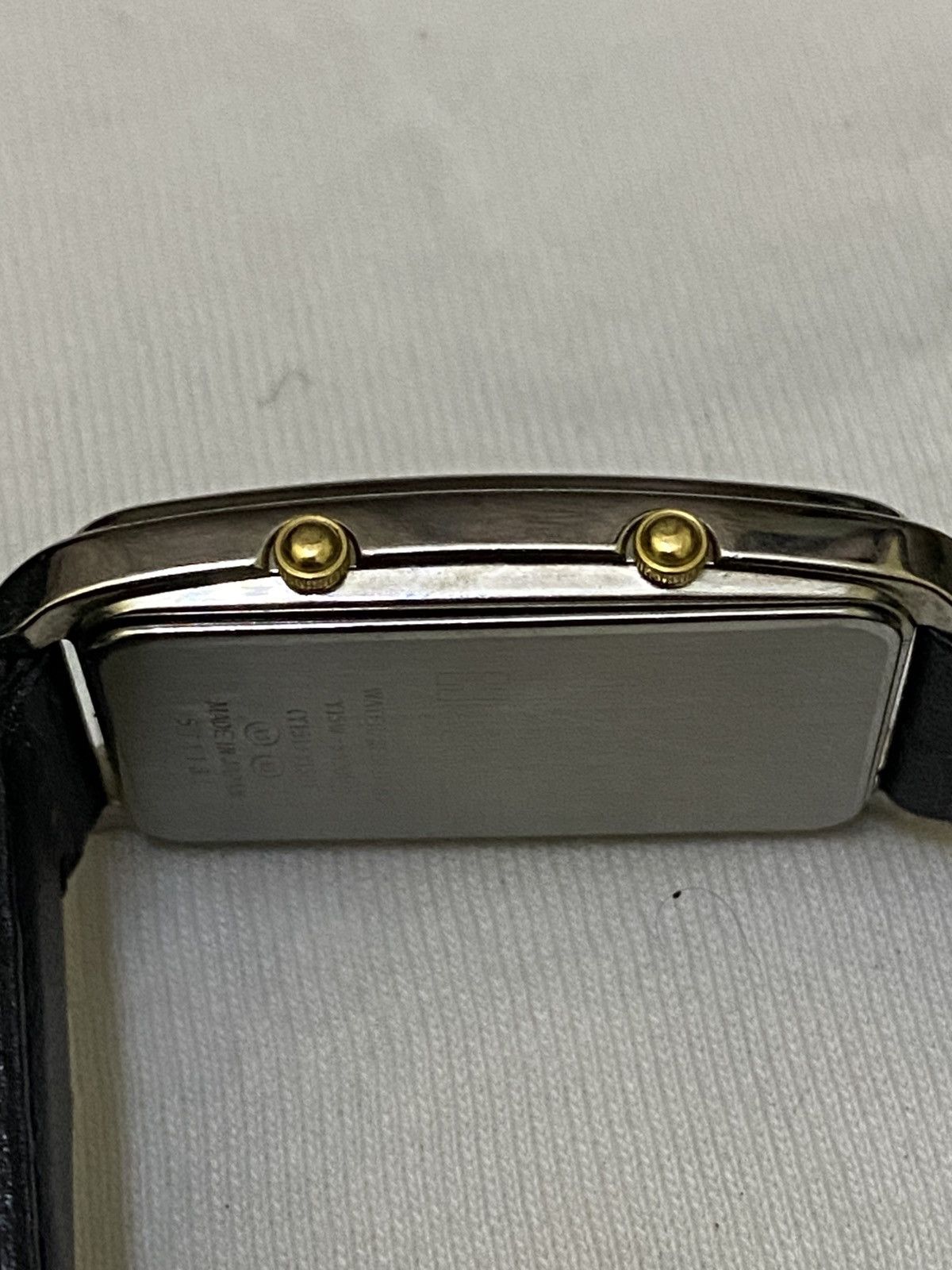 Japanese Brand 05' Heckel x MGM Grand Dual Time Square Watch Size ONE SIZE - 5 Thumbnail