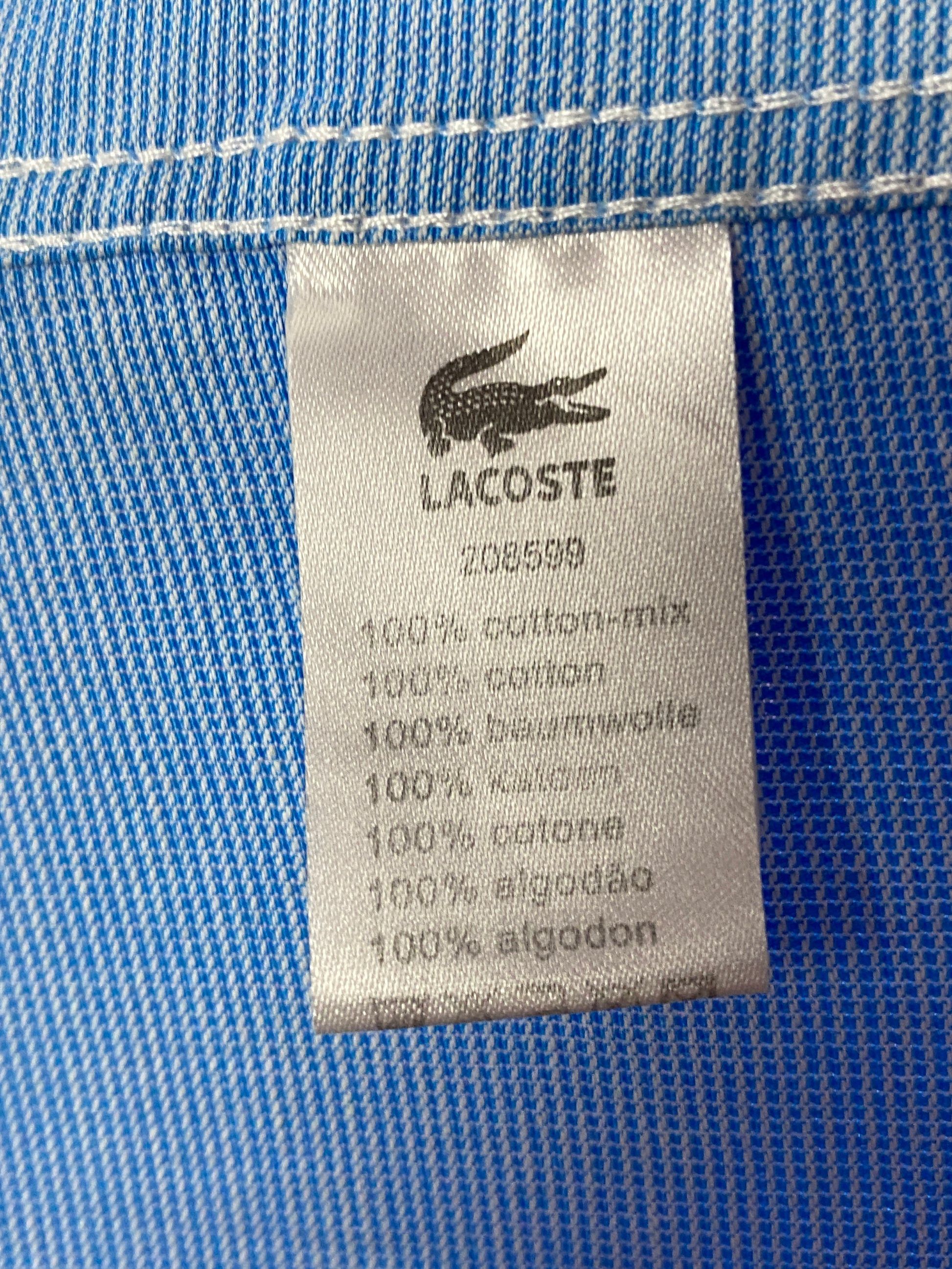 Lacoste × Vintage Lacoste Vintage Men's Slim Fit Shirt - S Size US S / EU 44-46 / 1 - 6 Thumbnail