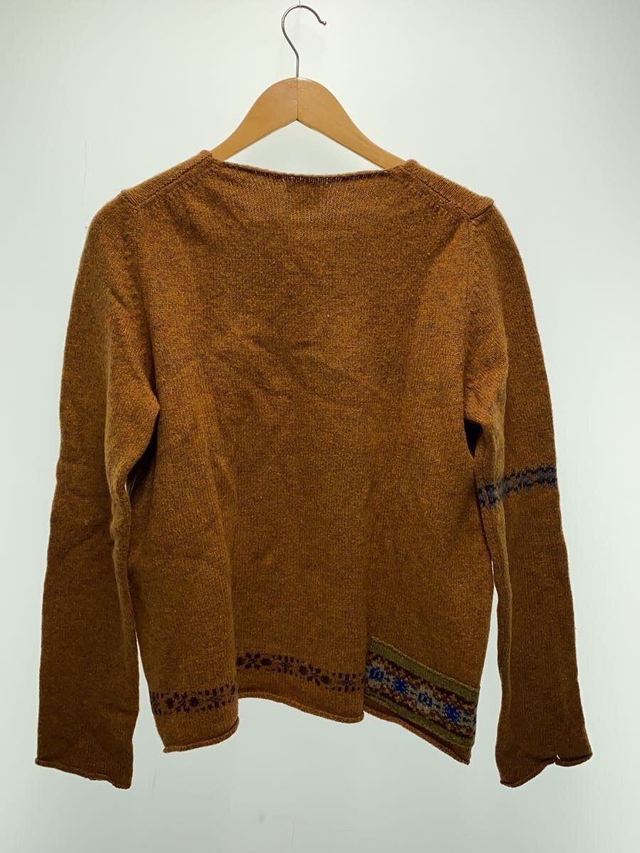 Dries Van Noten 90s Nordic Striped Wool Knit Sweater Size US L / EU 52-54 / 3 - 2 Thumbnail