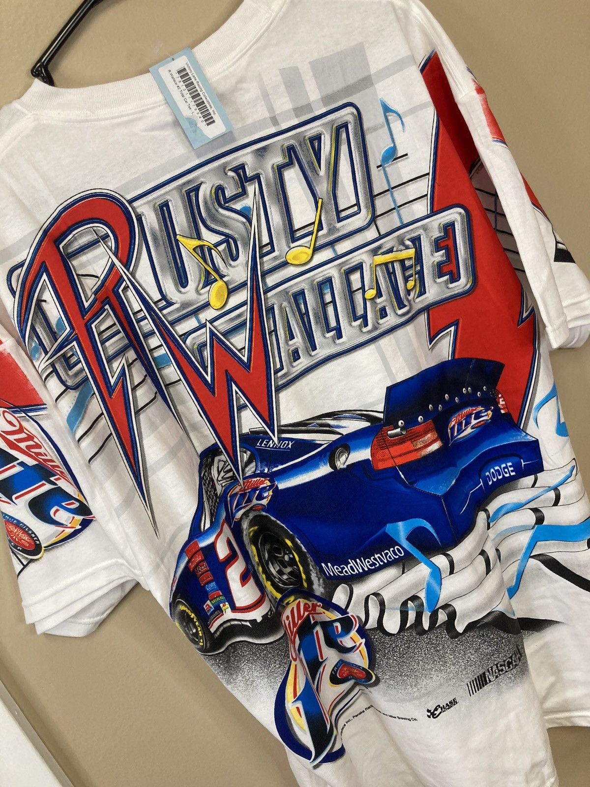 Chase Authentics Chase Athletics Rockin in the USA Rusty Wallace T-Shirt Size US L / EU 52-54 / 3 - 3 Thumbnail