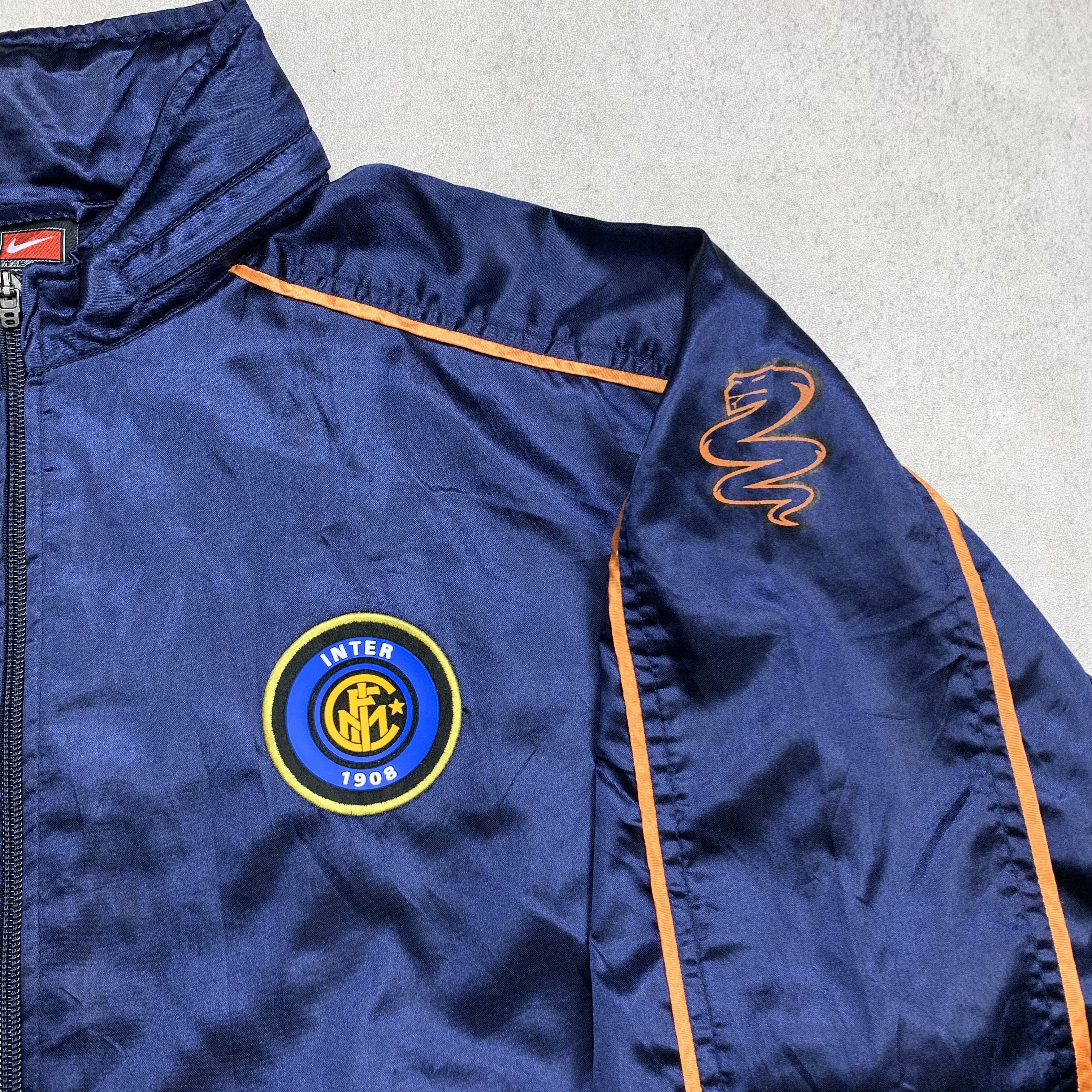 Nike Nike Inter Milan FC Jacket Size US L / EU 52-54 / 3 - 3 Thumbnail