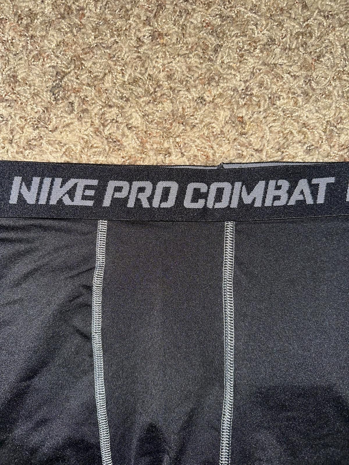 Nike Nike Men’s Pro Gray Compression Baselayer Shorts Size US 34 / EU 50 - 4 Thumbnail