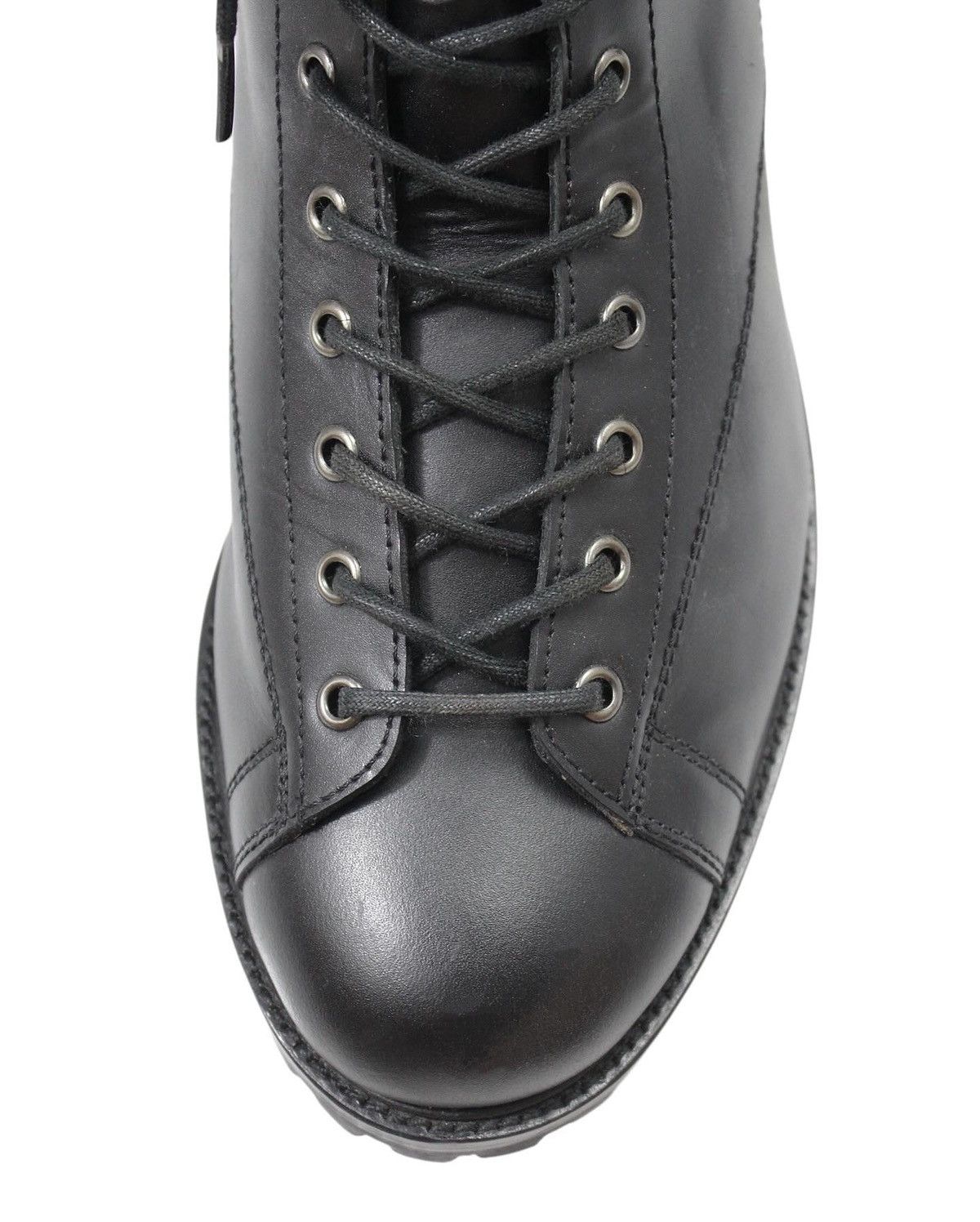 Vintage 2000S T.I FOR MEN LACE TO TOE LEATHER BOOTS Size US 8.5 / EU 41-42 - 6 Thumbnail