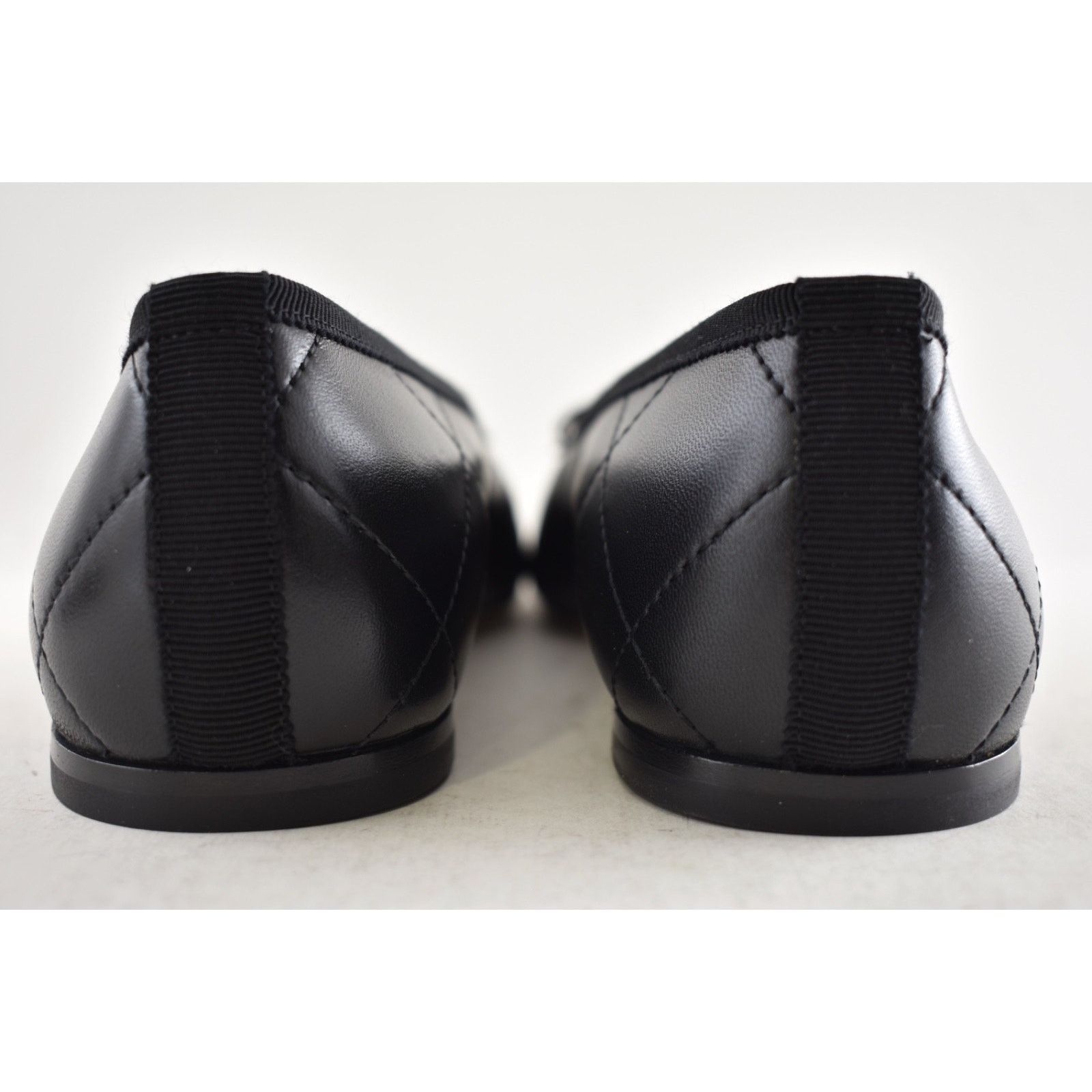 Chanel Chanel Coco Beach Black White XL Logo Ballet Flat 38.5 Size US 8.5 / IT 38.5 - 23 Thumbnail