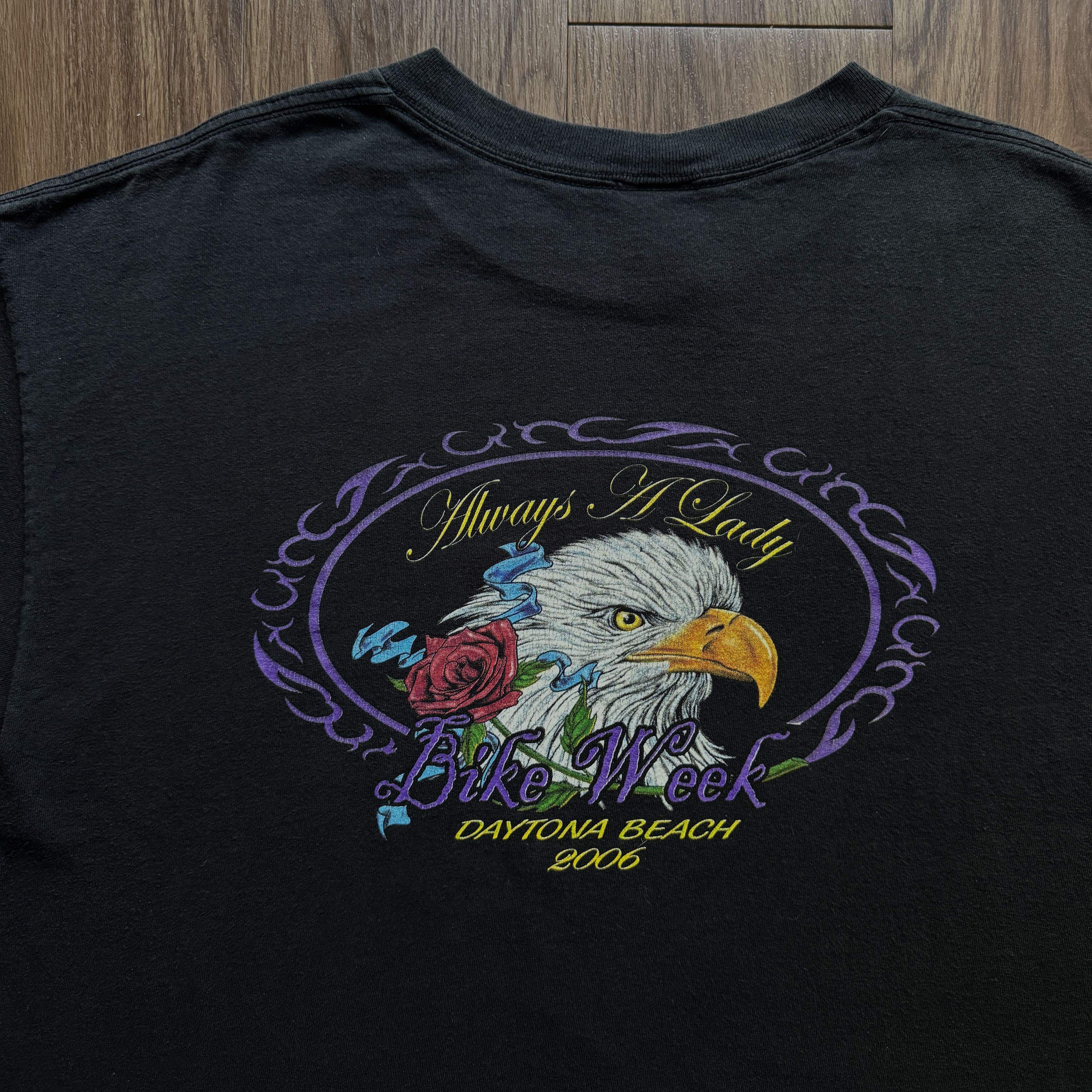 Vintage '06 Daytona Bike Week – “Always A Lady” Size US L / EU 52-54 / 3 - 5 Thumbnail