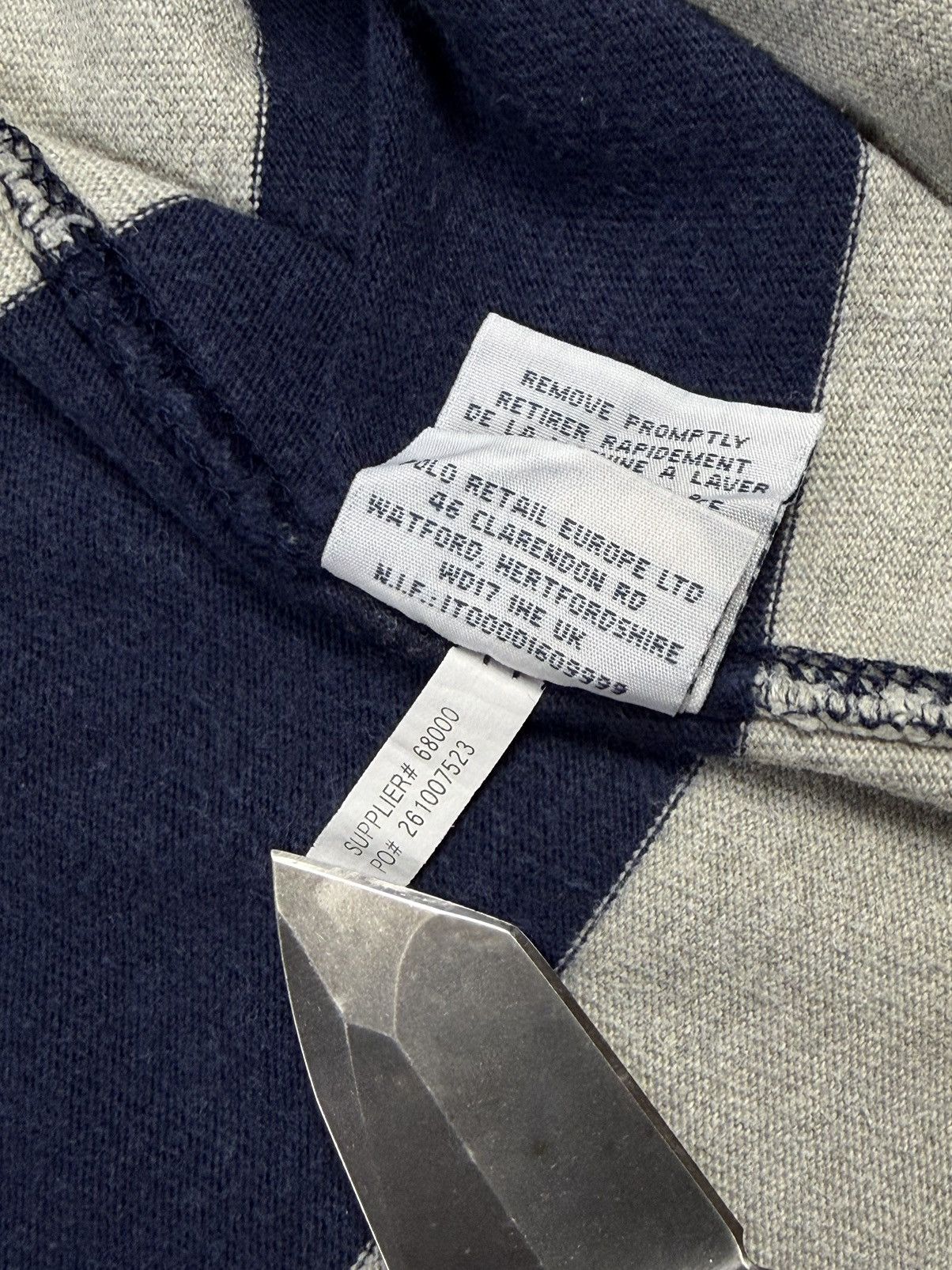 Polo Ralph Lauren Y2K Ralph Lauren Vintage Rugby Striped Long Sleeve Shirt Size US XL / EU 56 / 4 - 16 Thumbnail