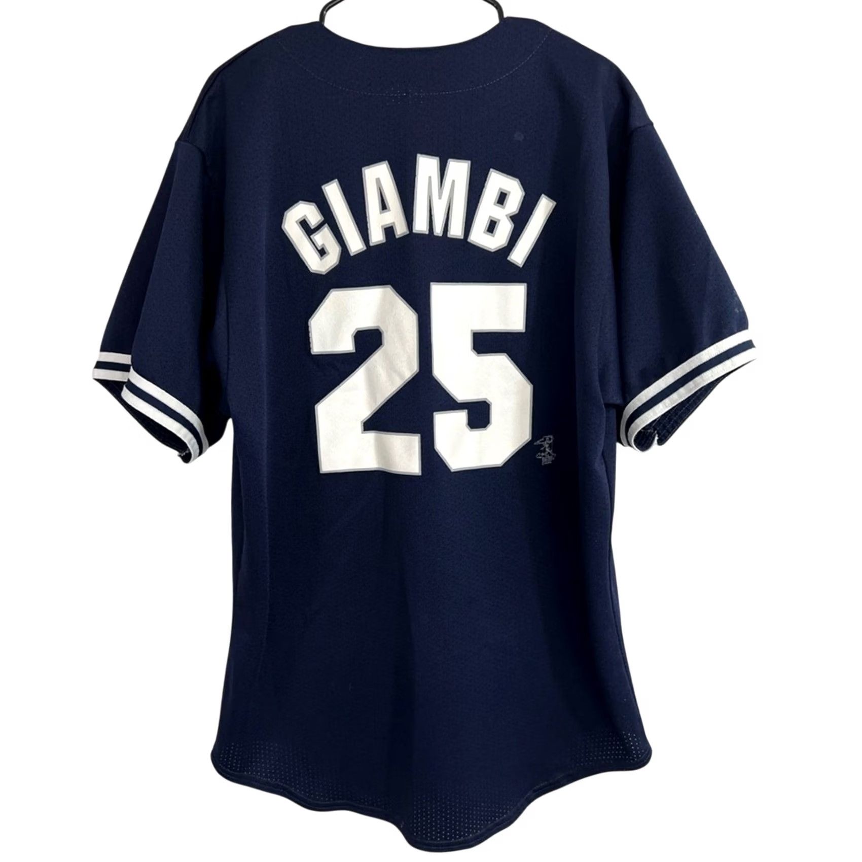 Vintage VINTAGE Majestic New York Yankees Jersey Jason Giambi Men LARGE Blue T-Shirt XL? Size US L / EU 52-54 / 3 - 2 Thumbnail