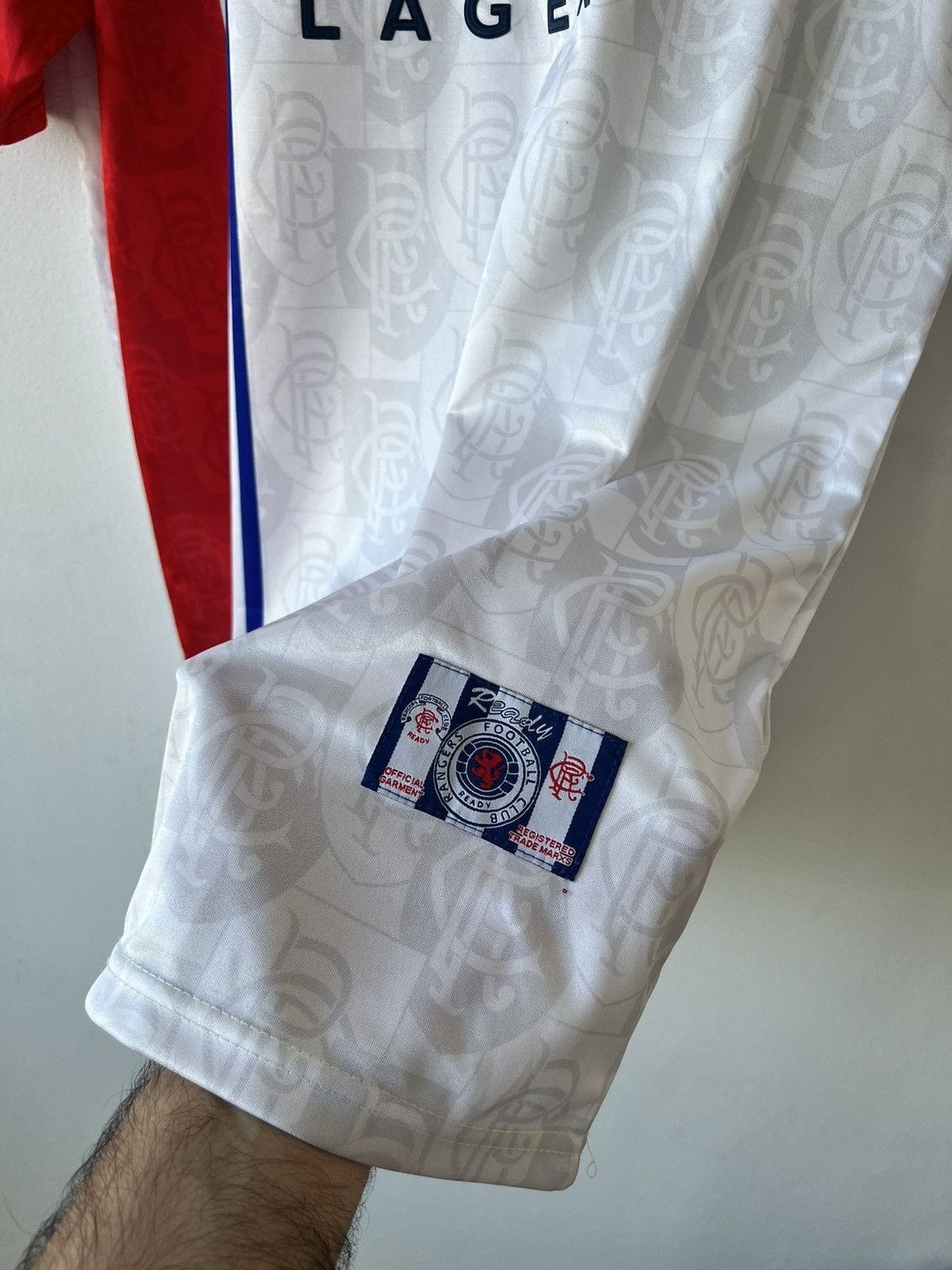 Adidas 🩸RARE🩸Adidas Rangers 1996/1997 Vintage Jersey Size US XL / EU 56 / 4 - 6 Thumbnail