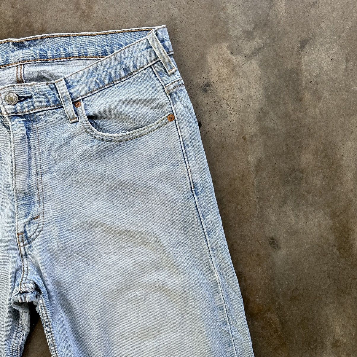 Levi's Vintage Levi’s 569 Lightwash Denim Jean Sick Pant W36 Size US 34 / EU 50 - 5 Thumbnail