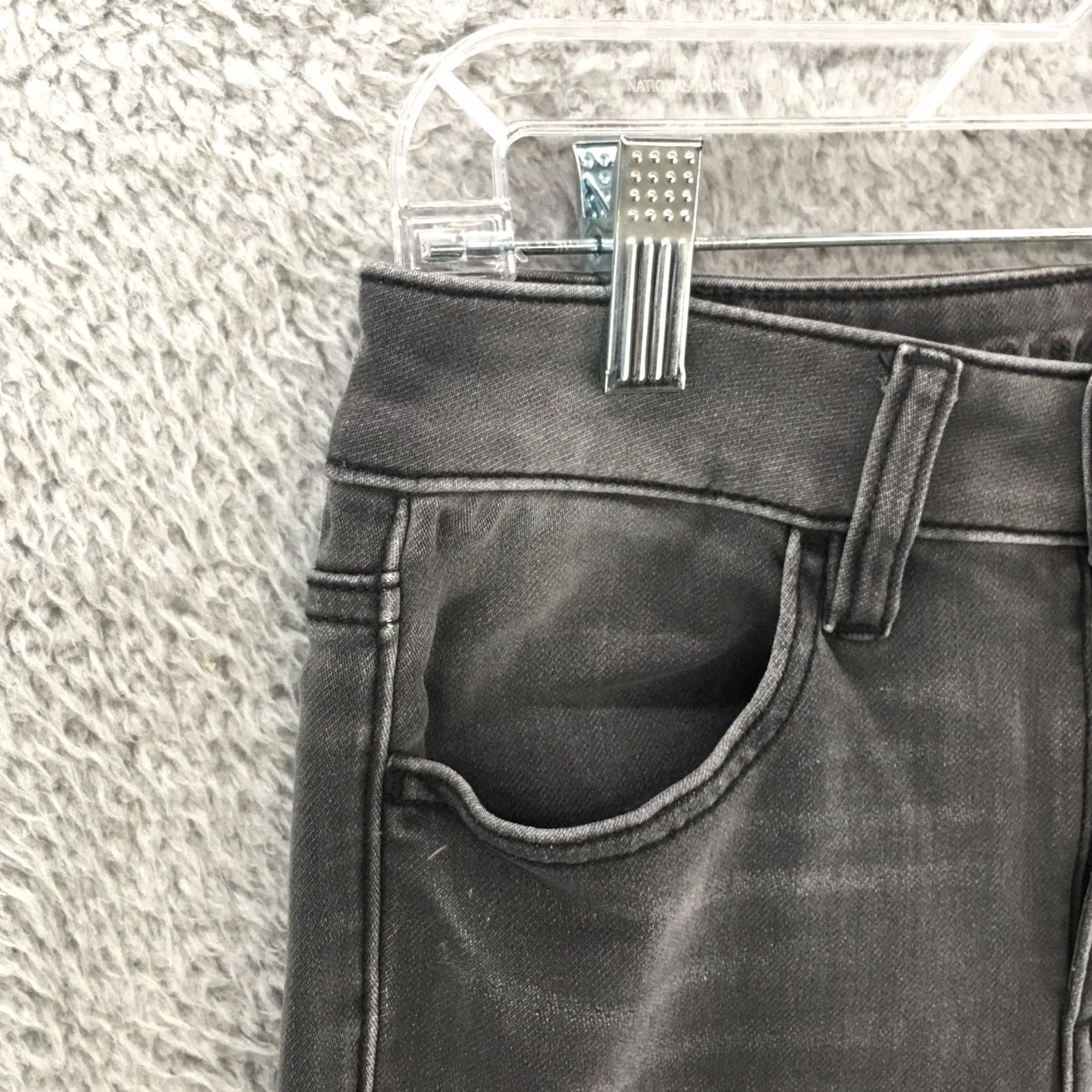 American Eagle Outfitters American Eagle Outfitters Jeans Womens 2 Gray Denim Mid Rise Zip Fly Skinny Stretch Size 26" / US 2 / IT 38 - 3 Thumbnail