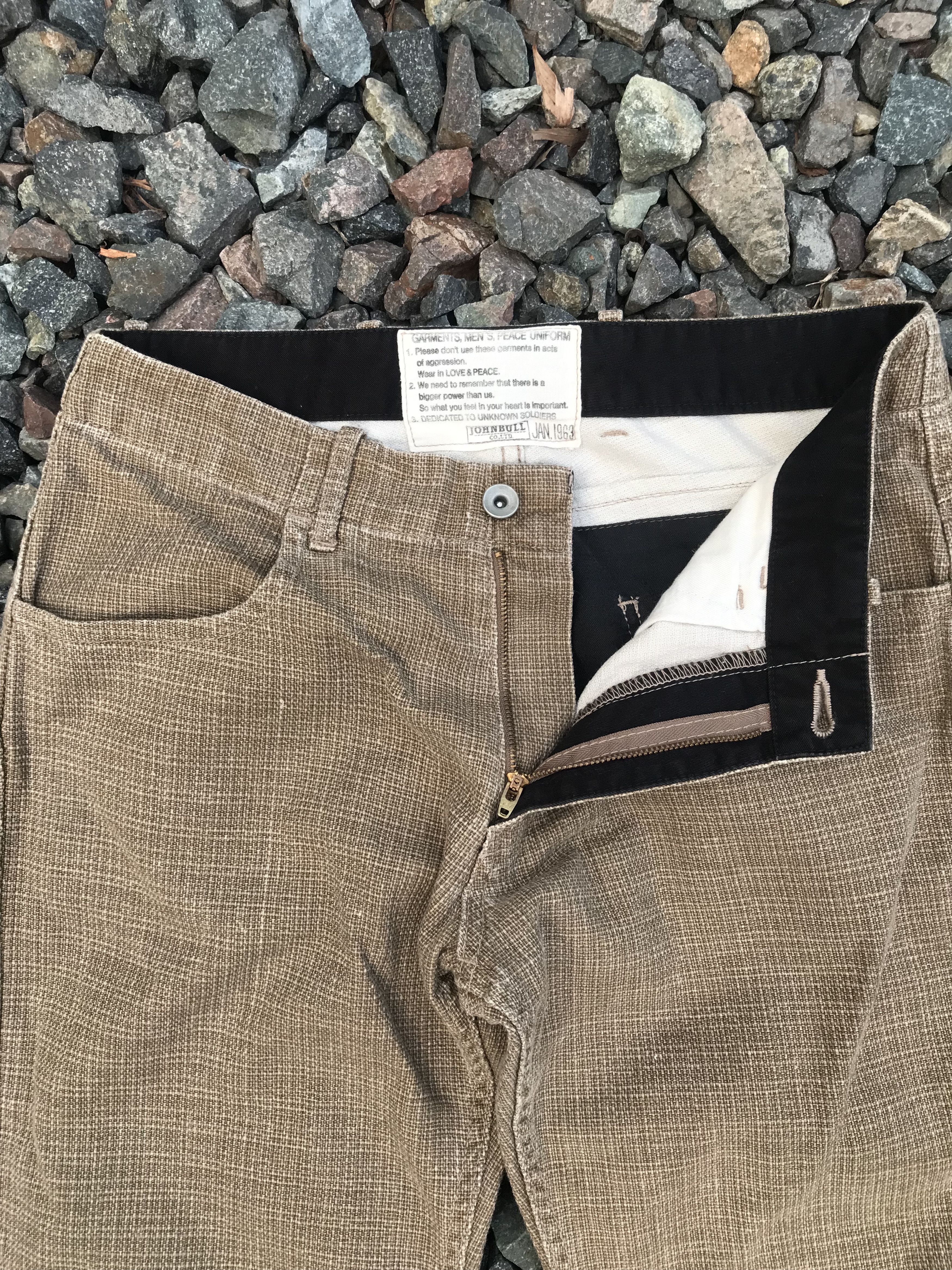 Johnbull Vintage Johnbull Kanewa Hifuku 1963 Rep military sackcloth Size US 29 - 4 Thumbnail