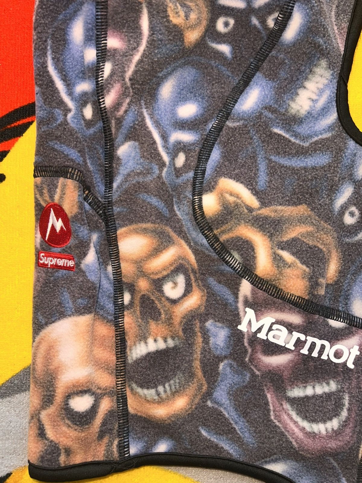 Supreme Supreme Marmot® Skull Pile Fleece Balaclava ski face mask Size ONE SIZE - 13 Thumbnail