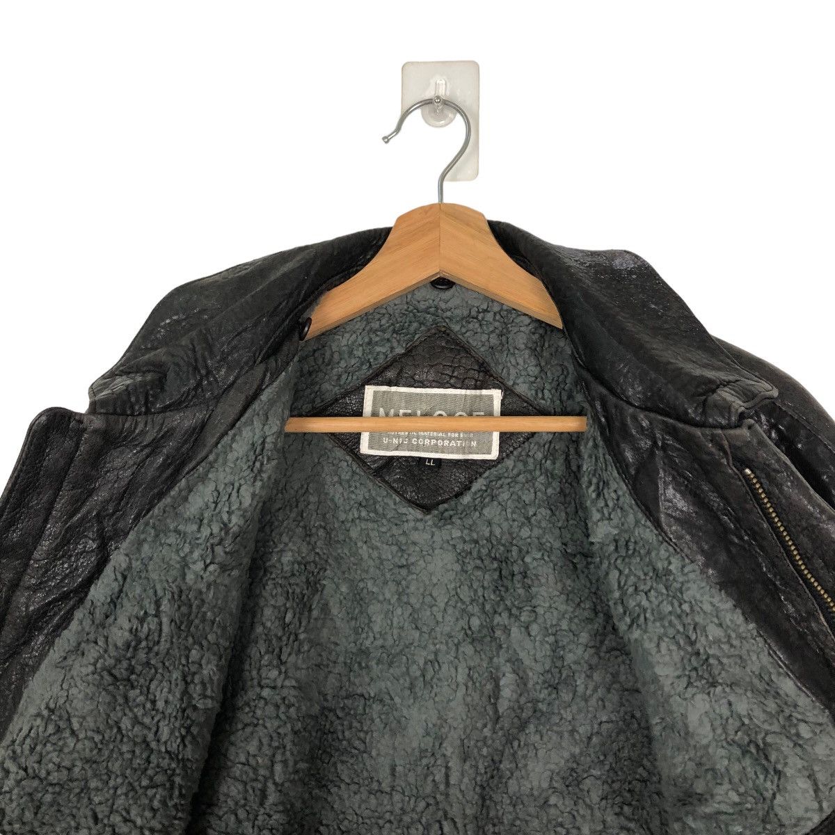 Genuine Leather VINTAGE BOMBER GENUINE LEATHER JACKET MELOCE ISSEY MIYAKE Size US L / EU 52-54 / 3 - 10 Thumbnail