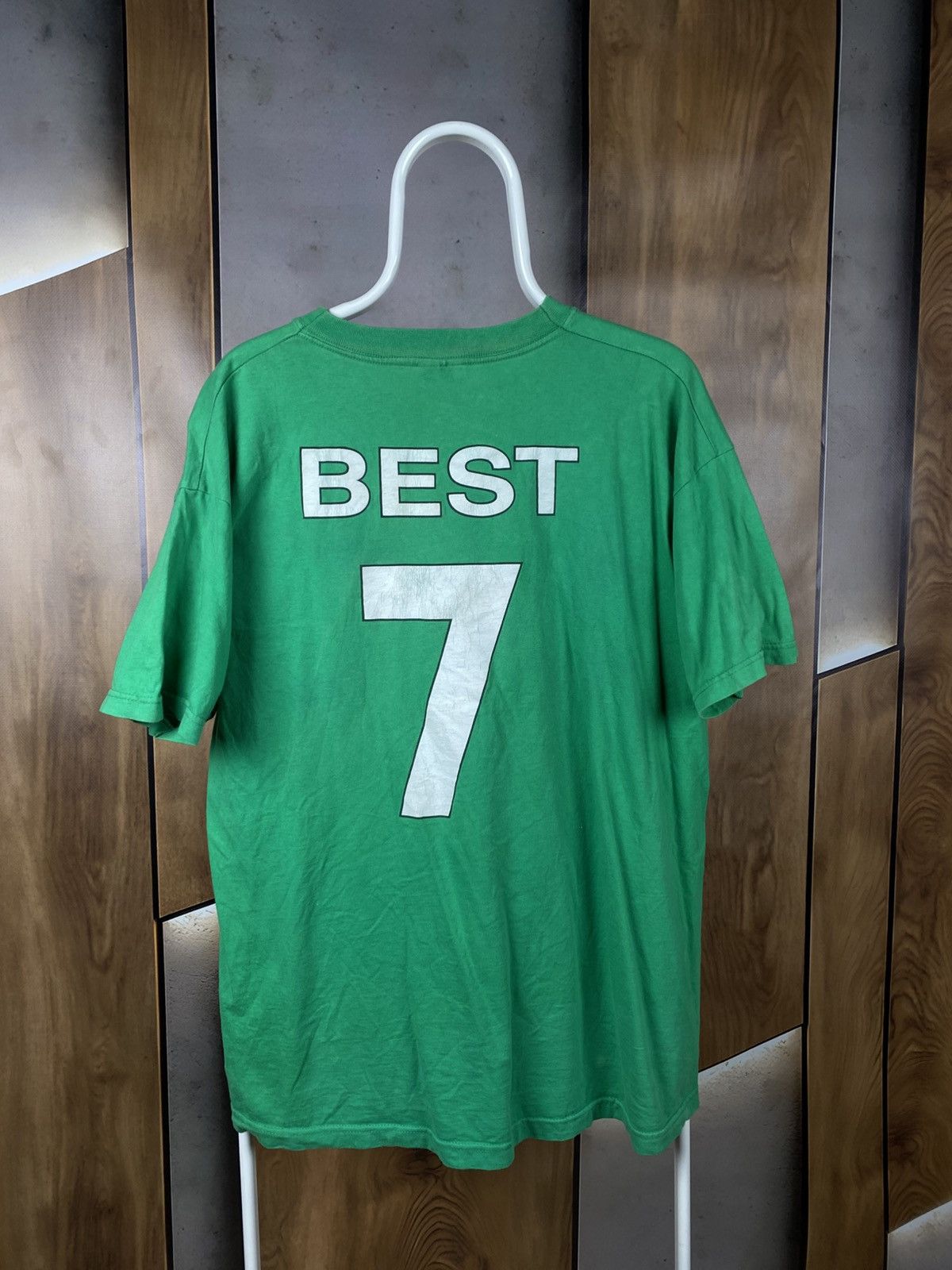 Vintage ⚽️Vintage 00s T-Shirt Football George Best Tribute VTG Tee⚽️ Size US XL / EU 56 / 4 - 2 Thumbnail