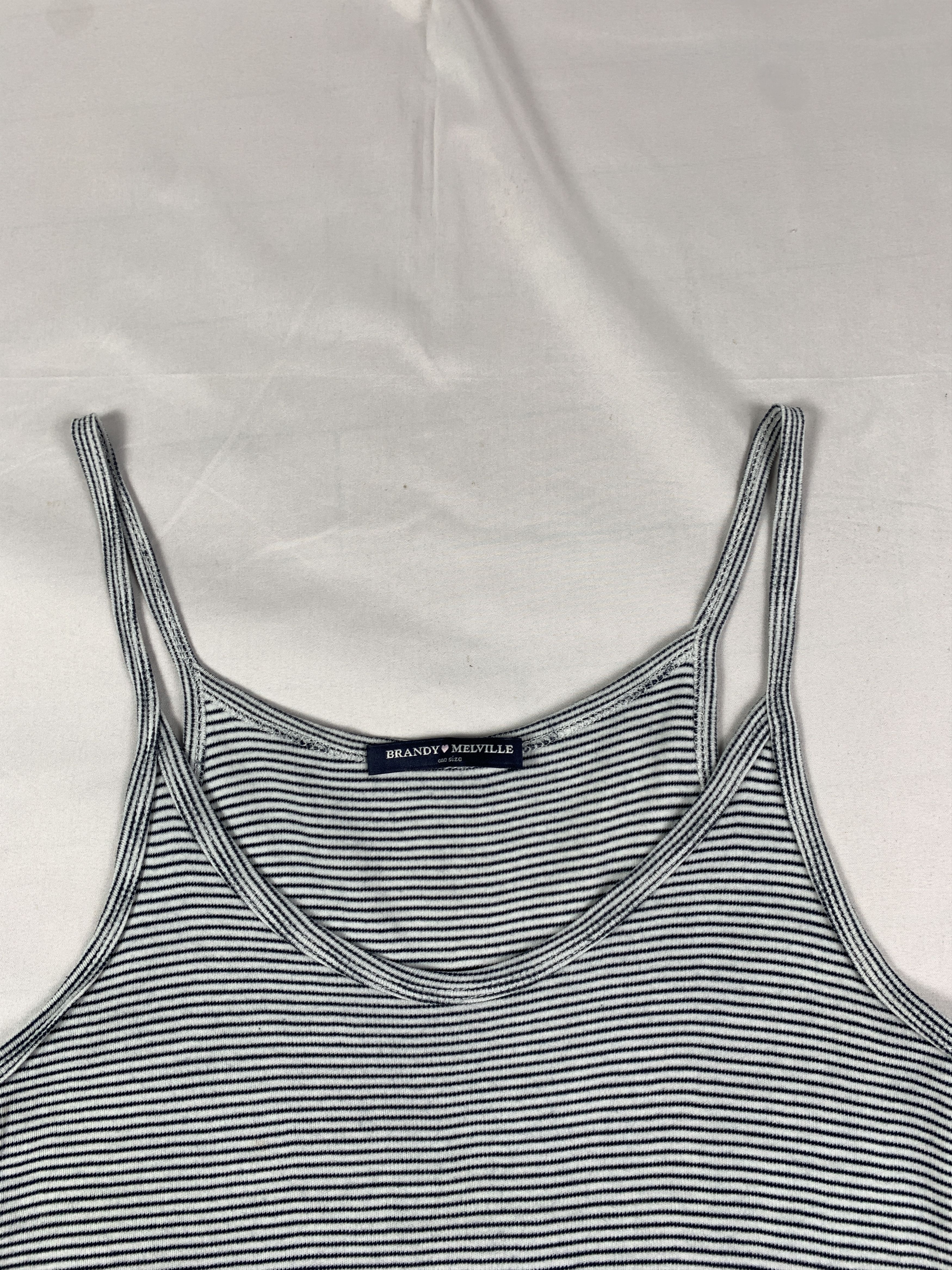 Brandy Melville Brandy Melville Basic Stripes Tank Top (M) Size M / US 6-8 / IT 42-44 - 4 Thumbnail
