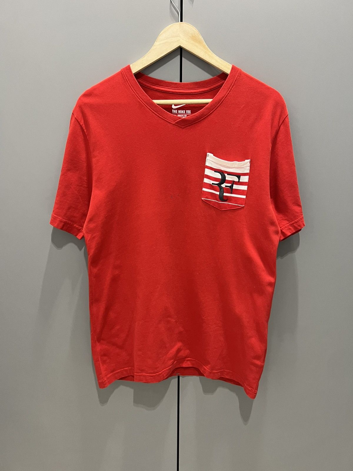 Nike Roger Federer Nike Court T-Shirt Men’s Medium Size Size US M / EU 48-50 / 2 - 2 Thumbnail
