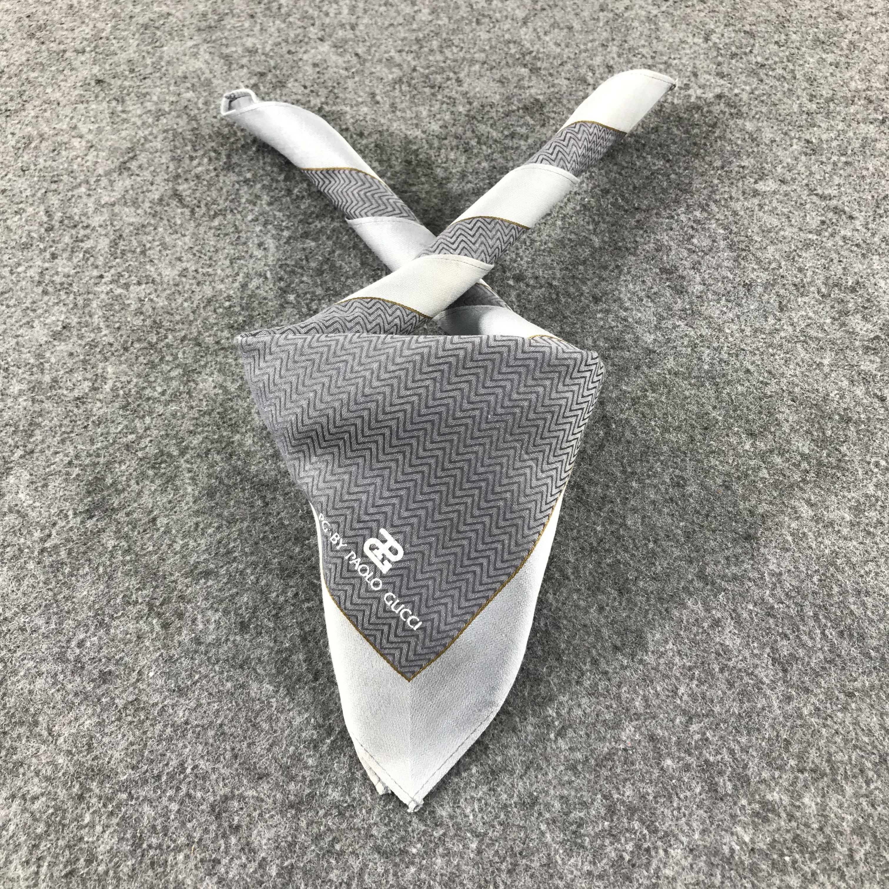 Paolo Gucci PG by Paolo Gucci Handkerchief Neckerchief Bandana H208 Size ONE SIZE - 1 Thumbnail