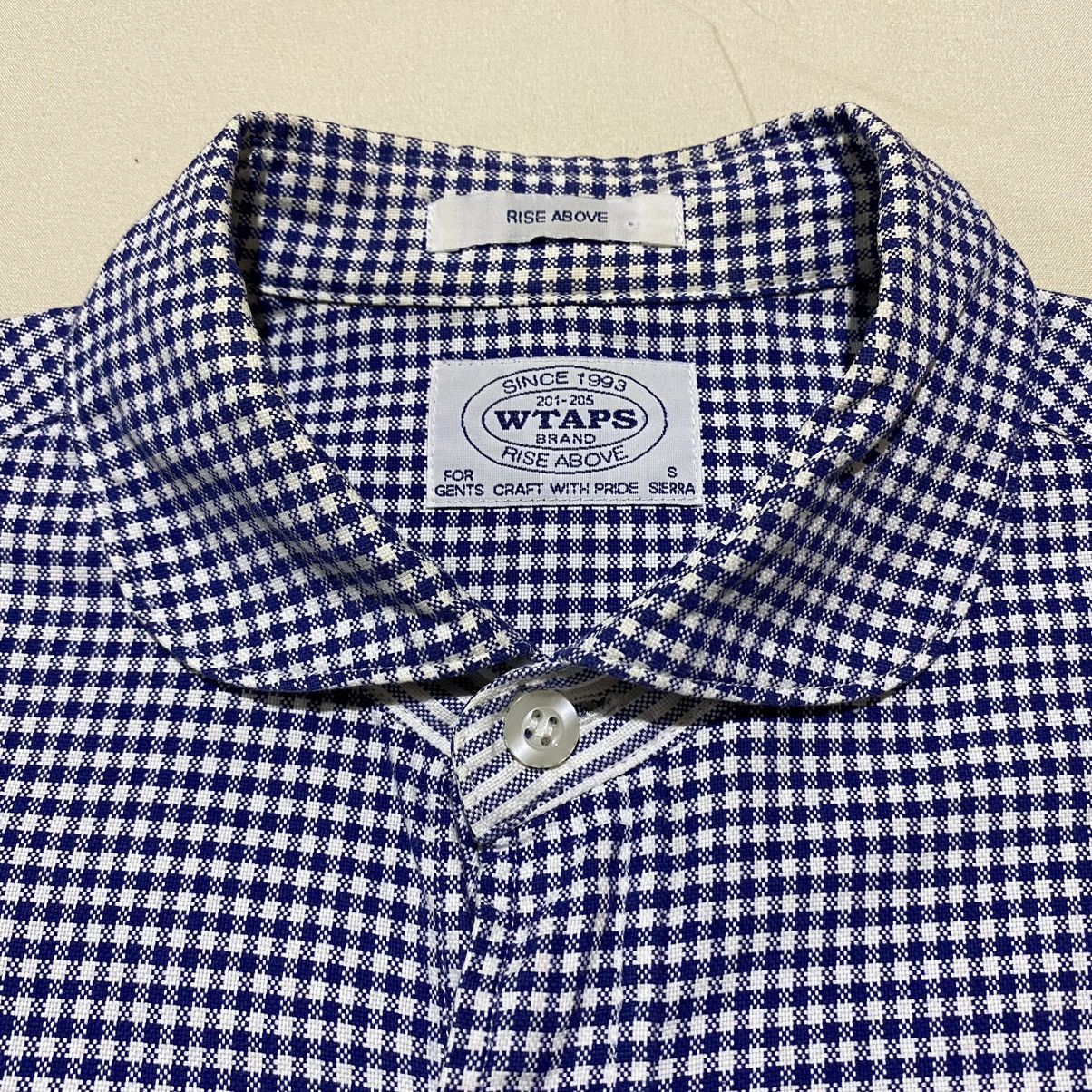 Japanese Brand × Wtaps WTAPS Gingham Sanghai Collar Button Up Shirt Size US S / EU 44-46 / 1 - 5 Thumbnail