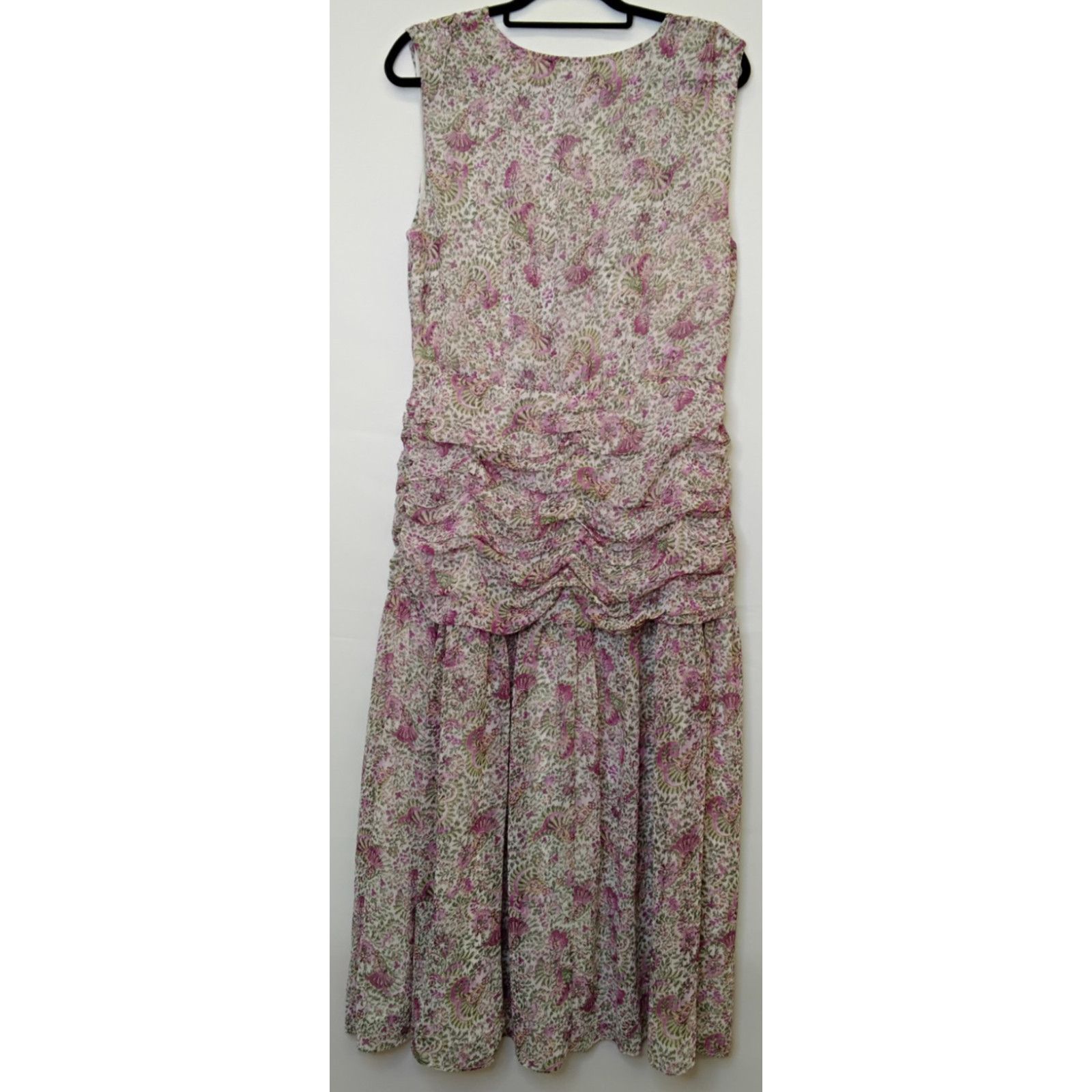 Ann Taylor Ann Taylor Dress Women's 14 Pink Floral Maxi NWT MSRP $189 Size XL / US 12-14 / IT 48-50 - 3 Thumbnail