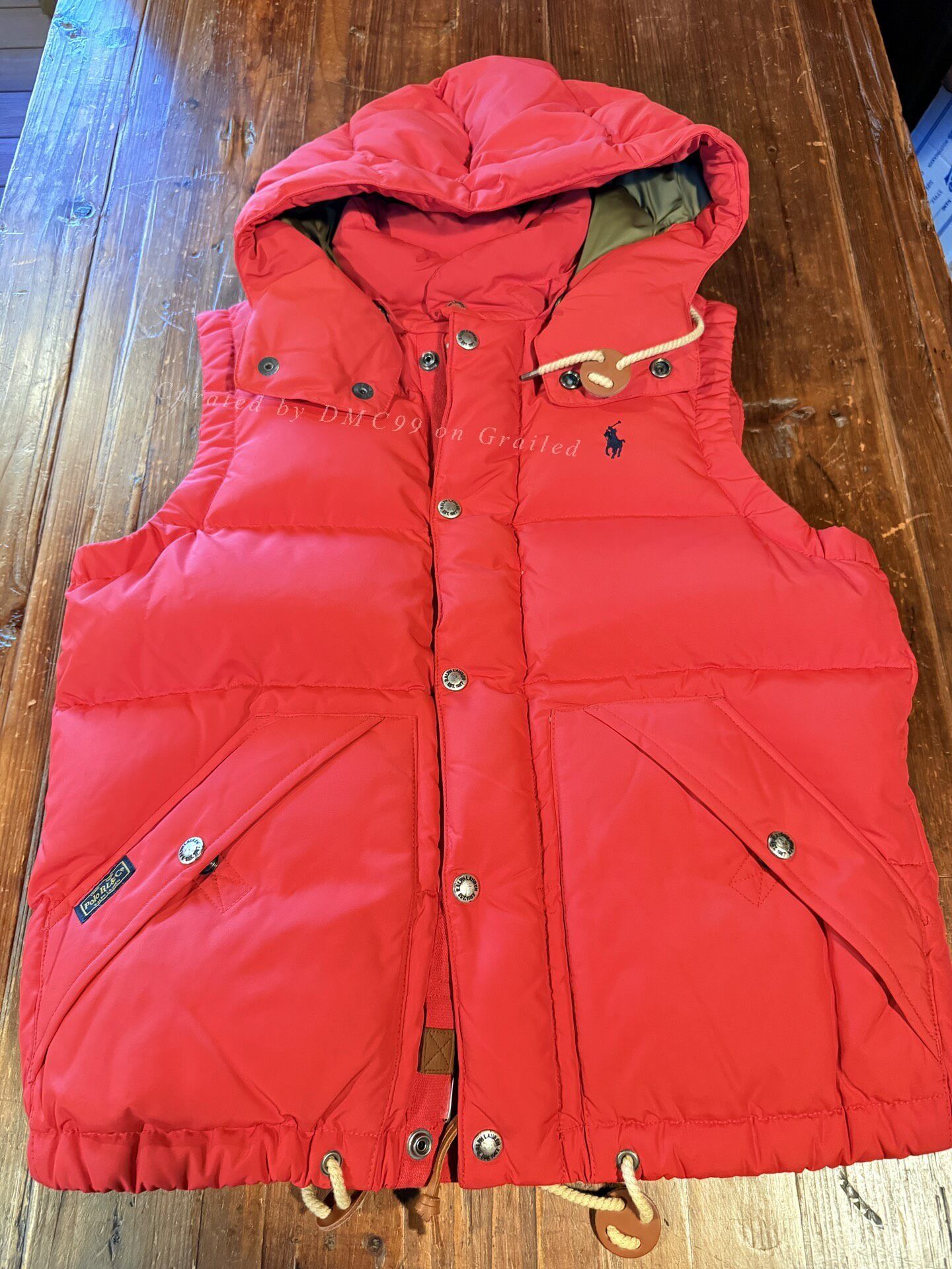 Polo Ralph Lauren Polo Ralph Lauren Red Down Vest Size US M / EU 48-50 / 2 - 1 Thumbnail