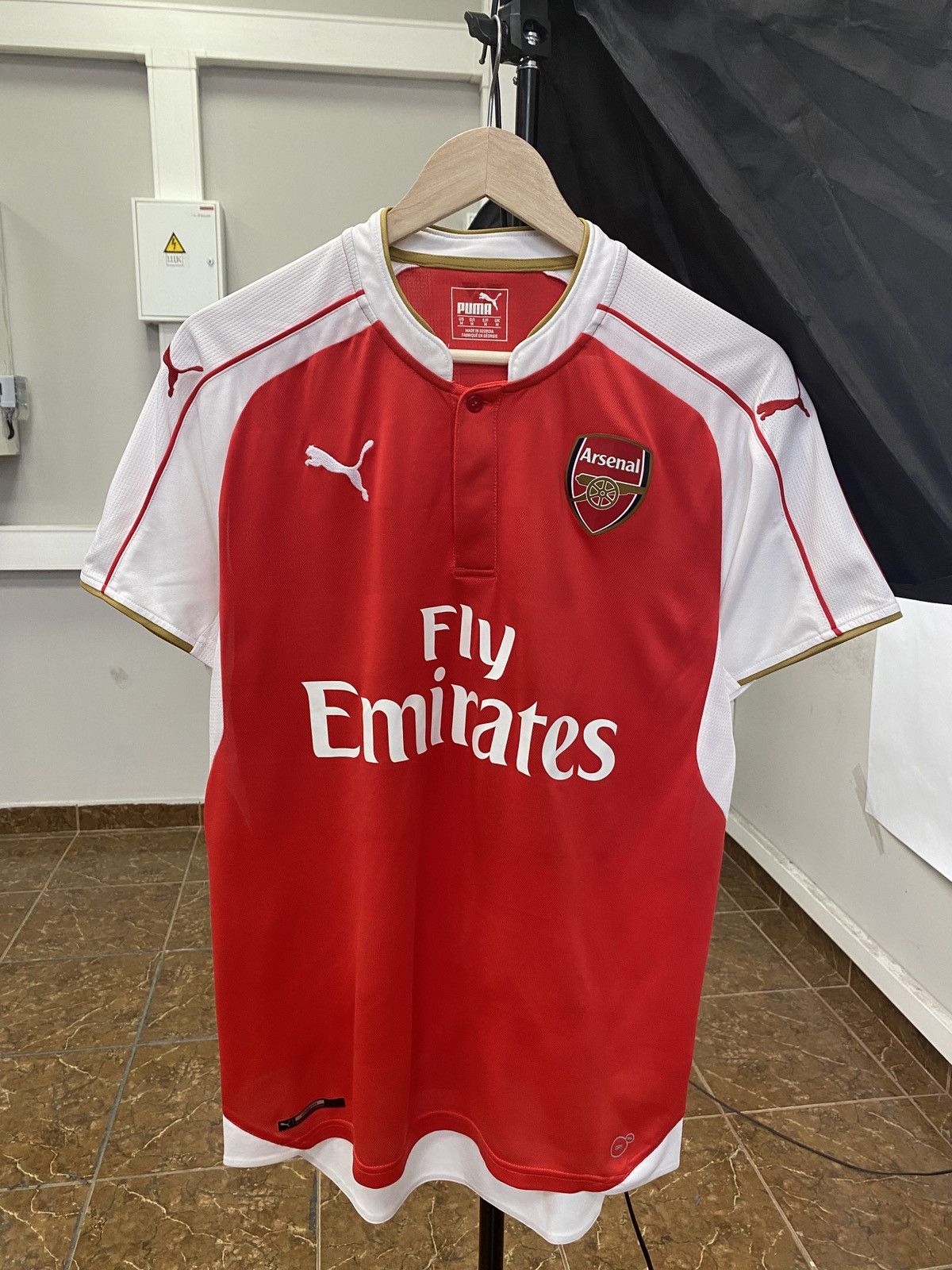 Puma Y2K Arsenal Puma Soccer Jersey 2015 Blokecore Rare Retro Size US M / EU 48-50 / 2 - 1 Thumbnail