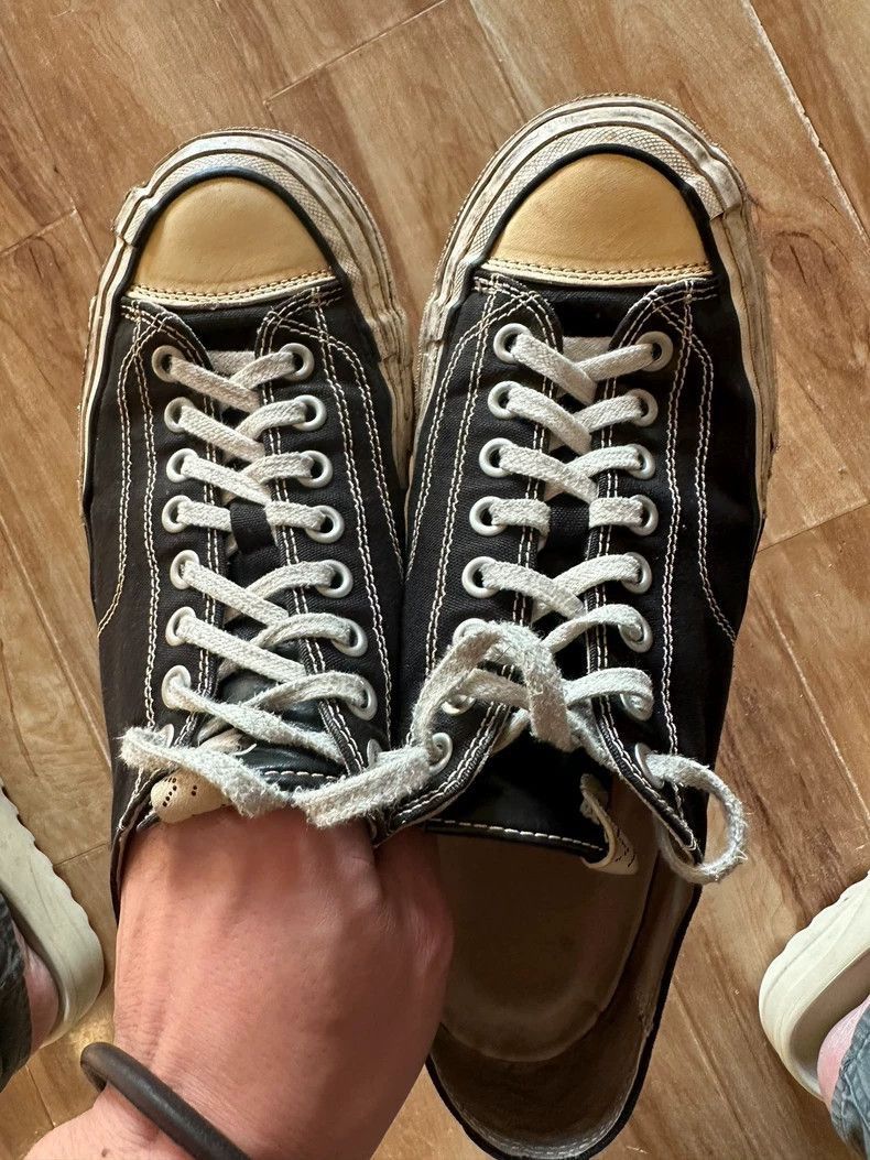 Visvim Visvim Visvim Skagway Lo G.Patten Sneakers to make old pla Size US 10 / EU 43 - 2 Thumbnail