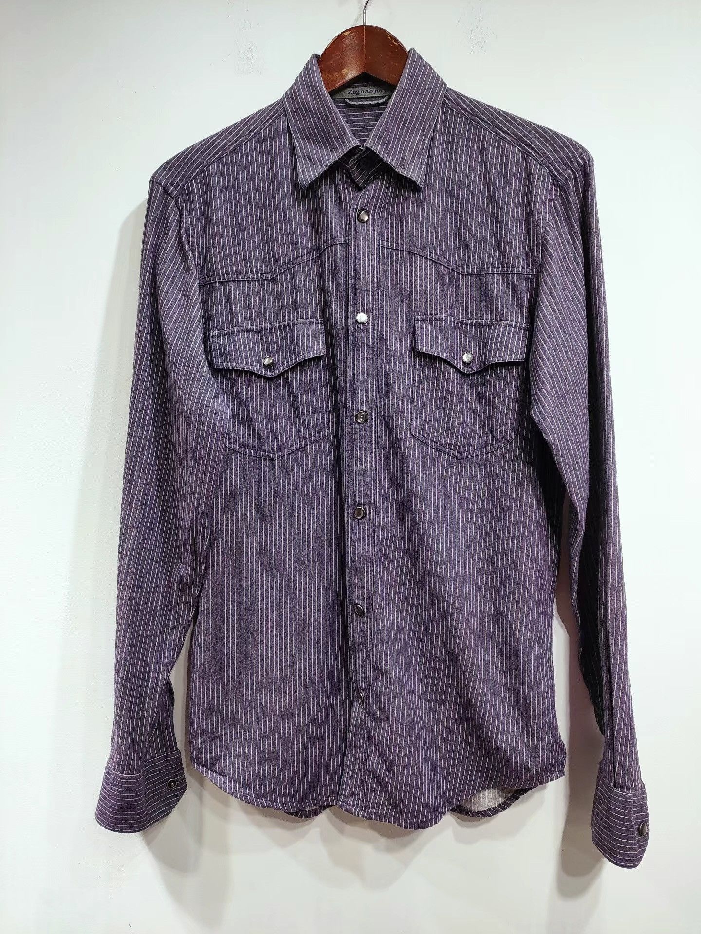 Z Zegna ZEGNA Men's Shirt K29 Size US S / EU 44-46 / 1 - 1 Thumbnail