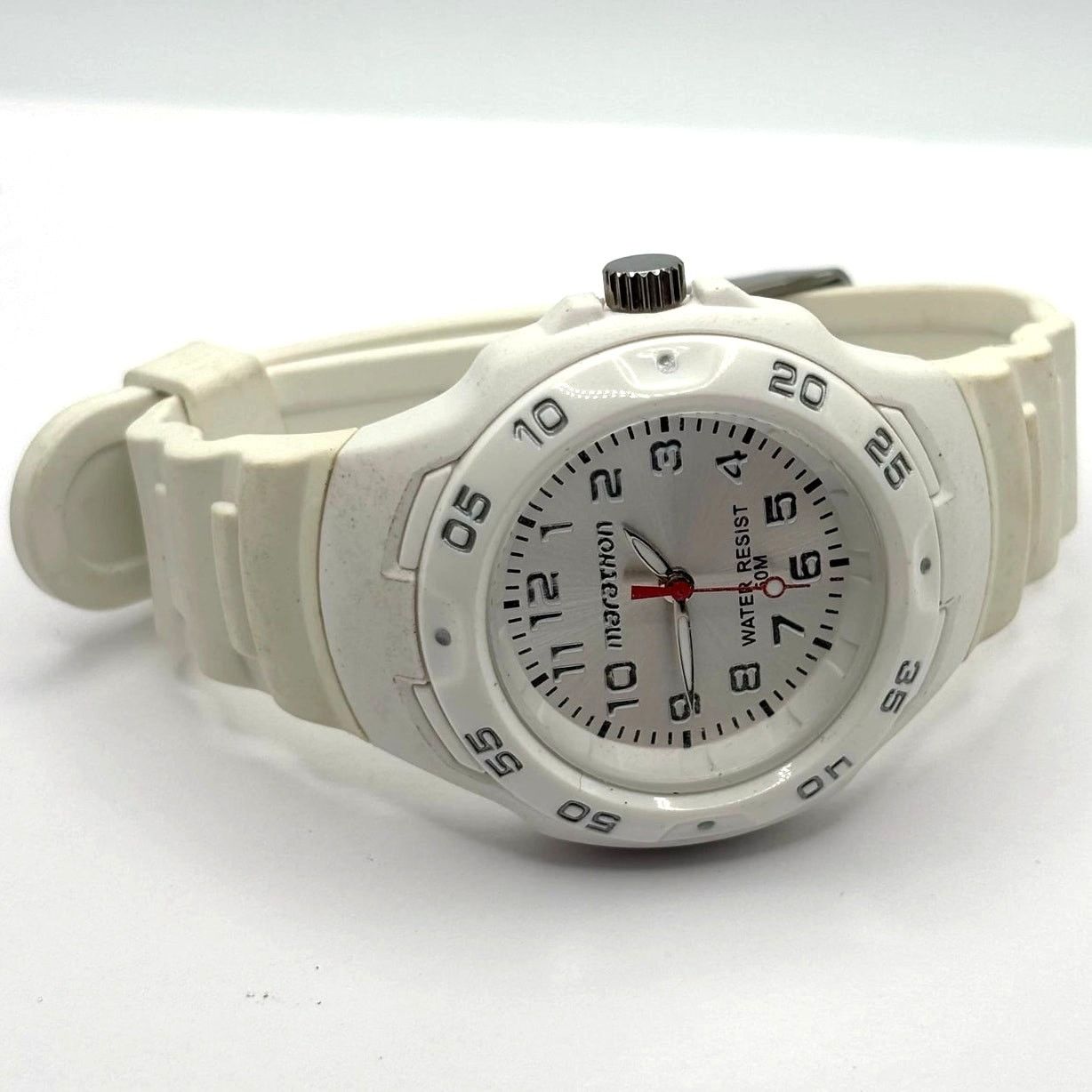 Other White Marathon Men's Watch Size ONE SIZE - 3 Thumbnail
