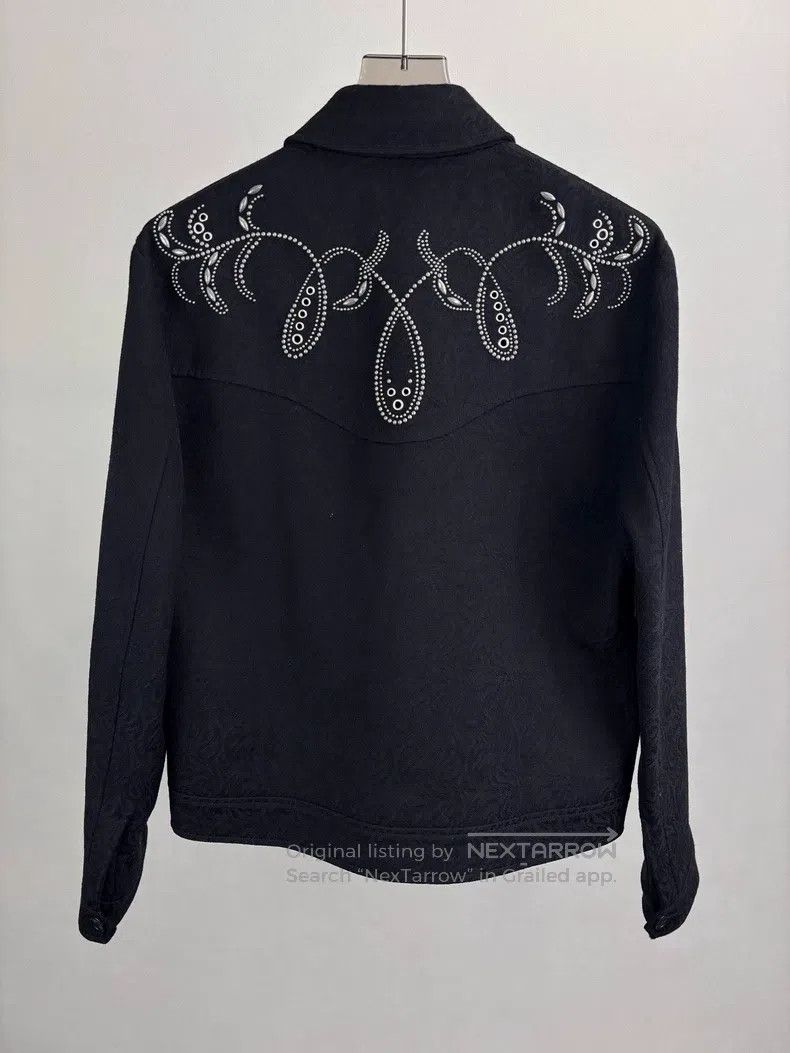 Saint Laurent Paris Saint Laurent Paris Studded Wool Jacket Size US M / EU 48-50 / 2 - 2 Thumbnail