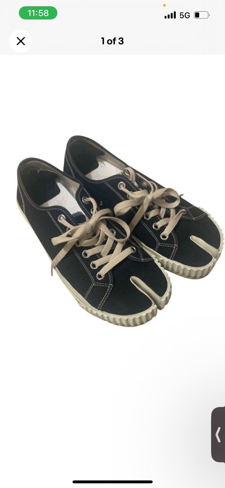Maison Margiela Margiela Tabi Sneakers Size US 7.5 / EU 40-41 - 1 Thumbnail