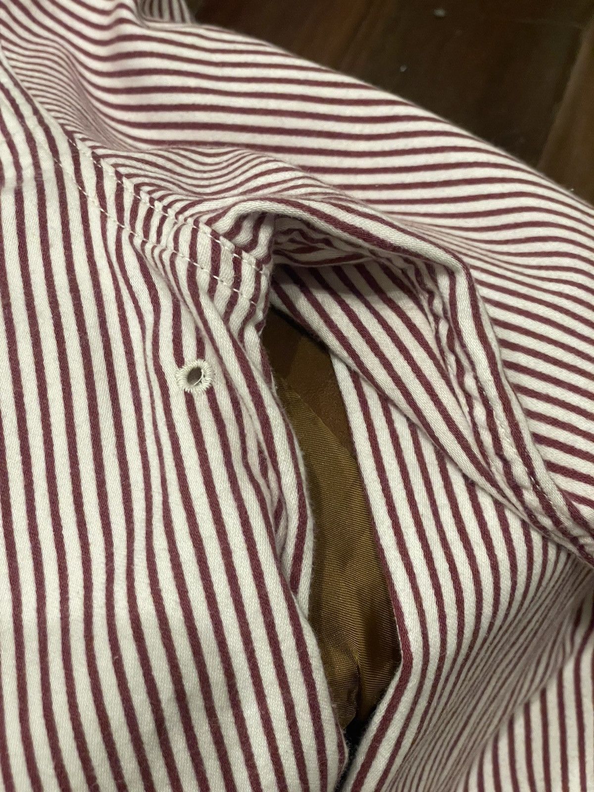 Visvim Collectible Visvim Cotton Dugout Shirt Stripes Button-Up Size US M / EU 48-50 / 2 - 8 Thumbnail