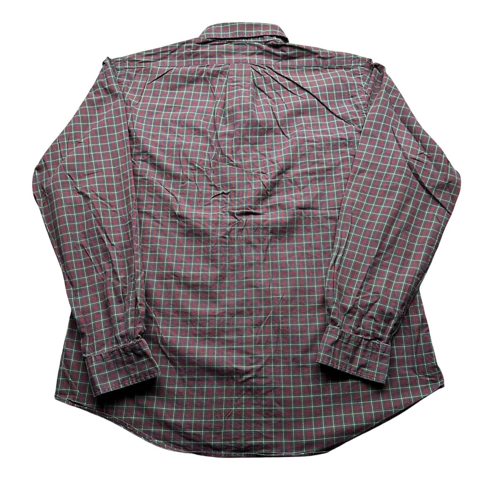 Polo Ralph Lauren Polo Ralph Lauren Plaid Red Green Button Shirt Mens Large Size US L / EU 52-54 / 3 - 2 Thumbnail