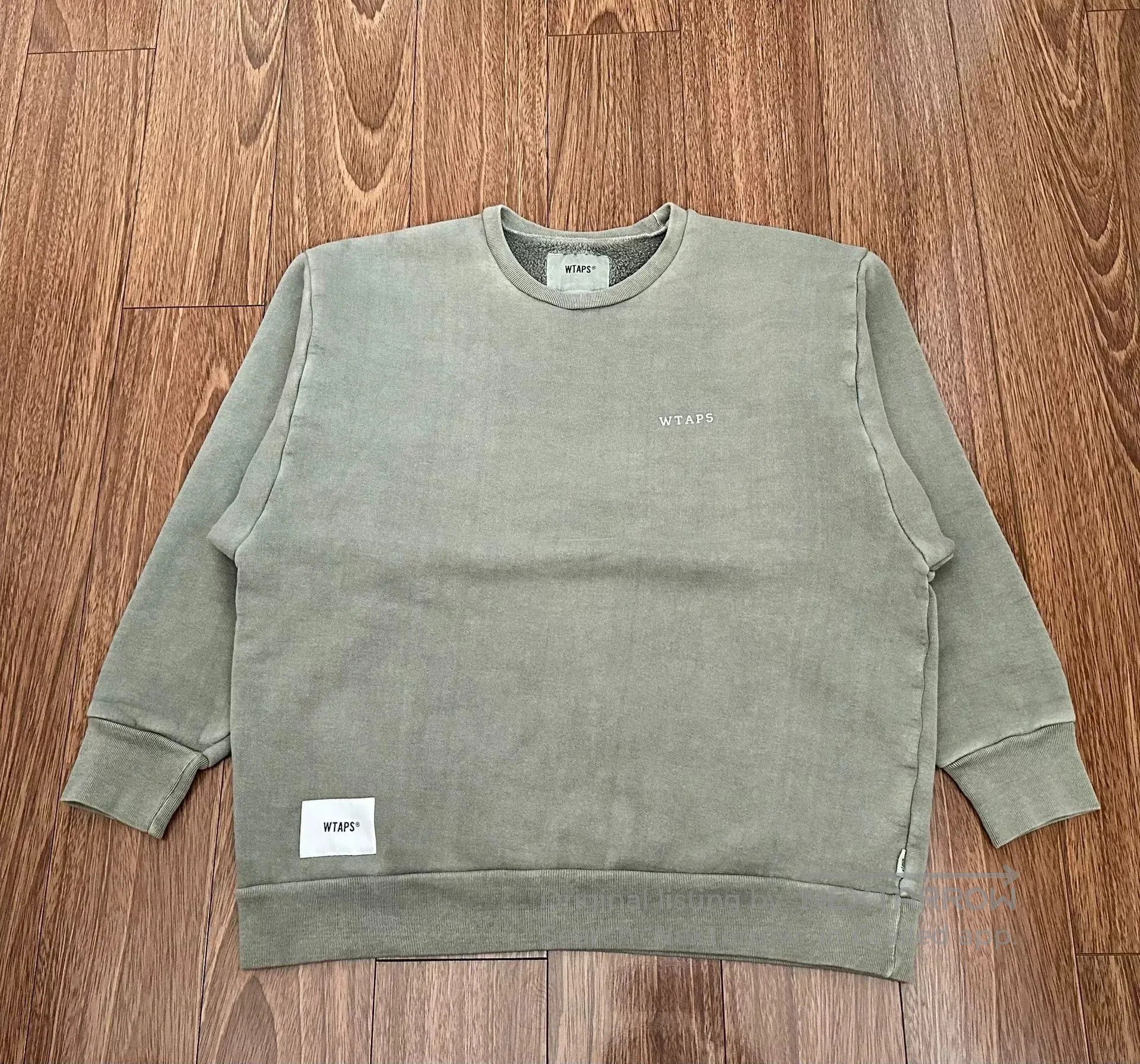 Wtaps WTAPS College Design Crew Neck Loopwheel Sweatshirt. Size US M / EU 48-50 / 2 - 1 Thumbnail