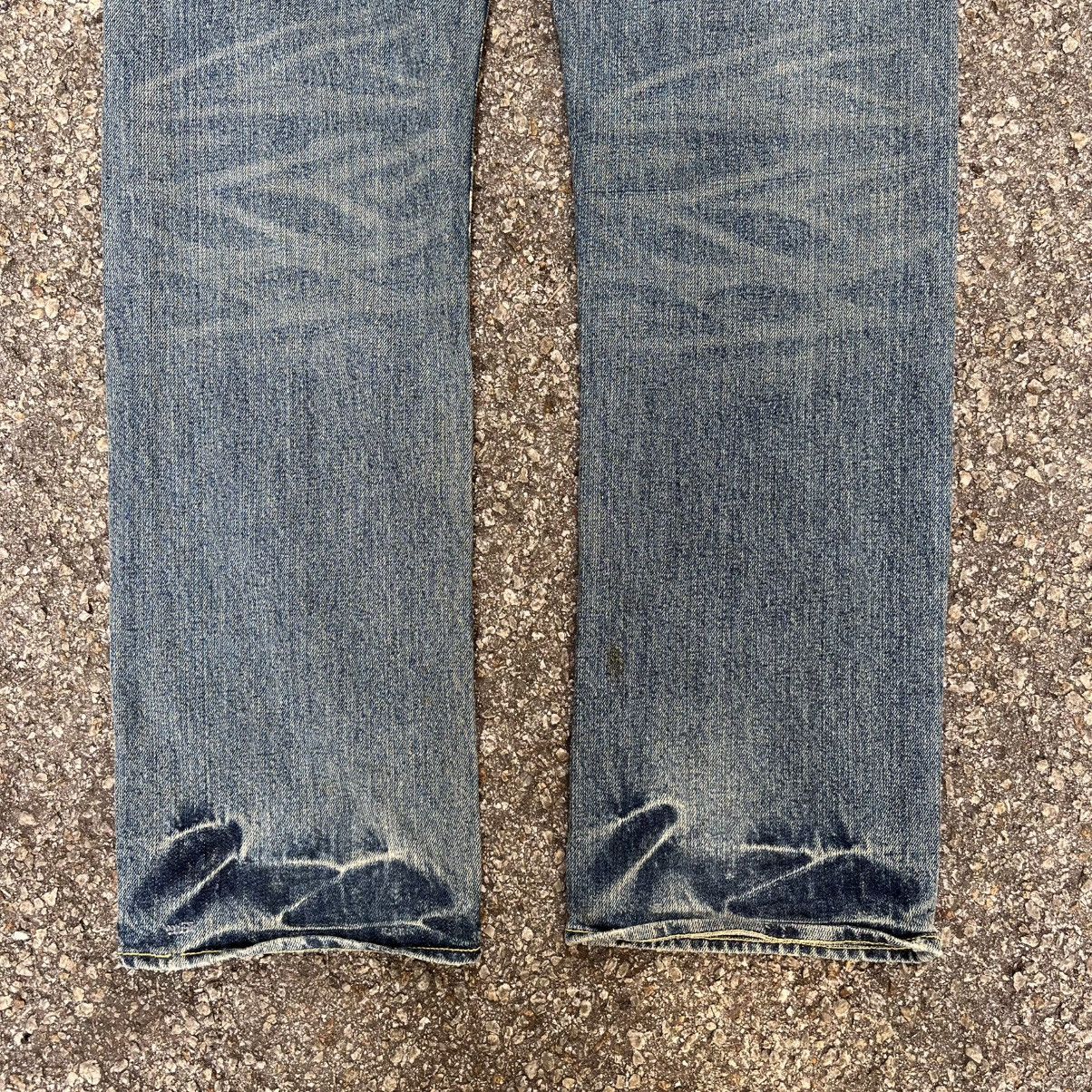 Hysteric Glamour Vintage Japanese Printed Jeans Indian Karakuri Koi Style Size US 33 - 11 Thumbnail
