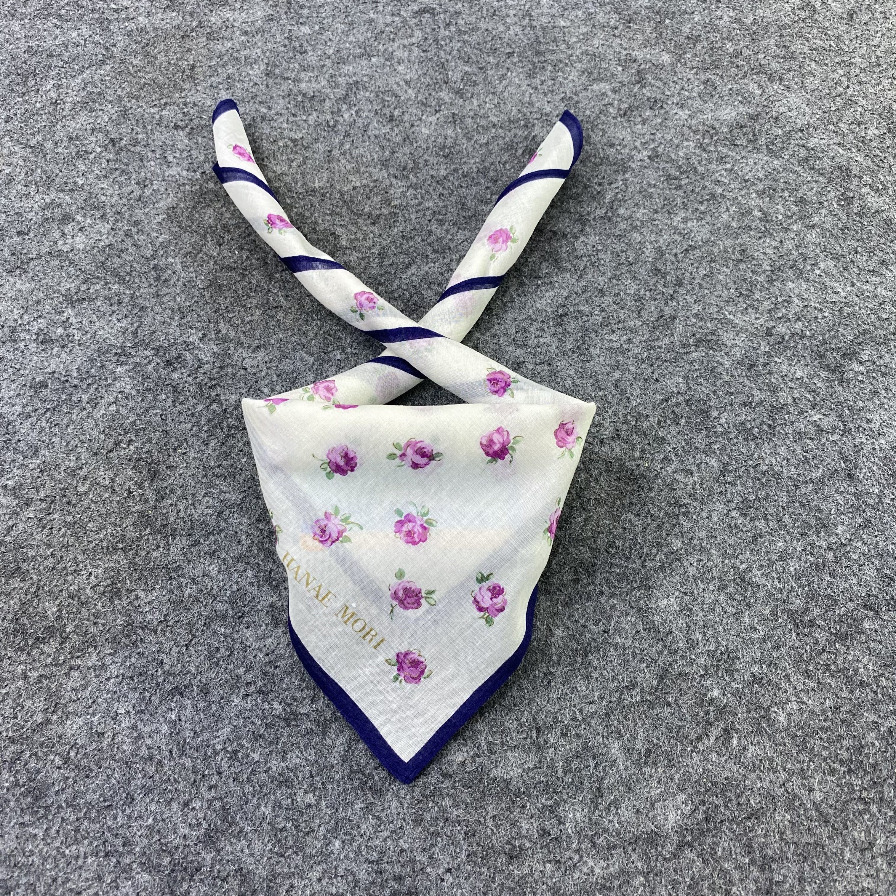 Hanae Mori Hanae Mori Handkerchief / Bandana / Neckerchief-B2394 Size ONE SIZE - 2 Thumbnail
