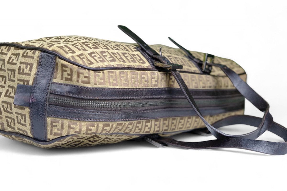Fendi Authentic vintage Fendi vintage zucchino monogram barrel bag Size ONE SIZE - 7 Thumbnail