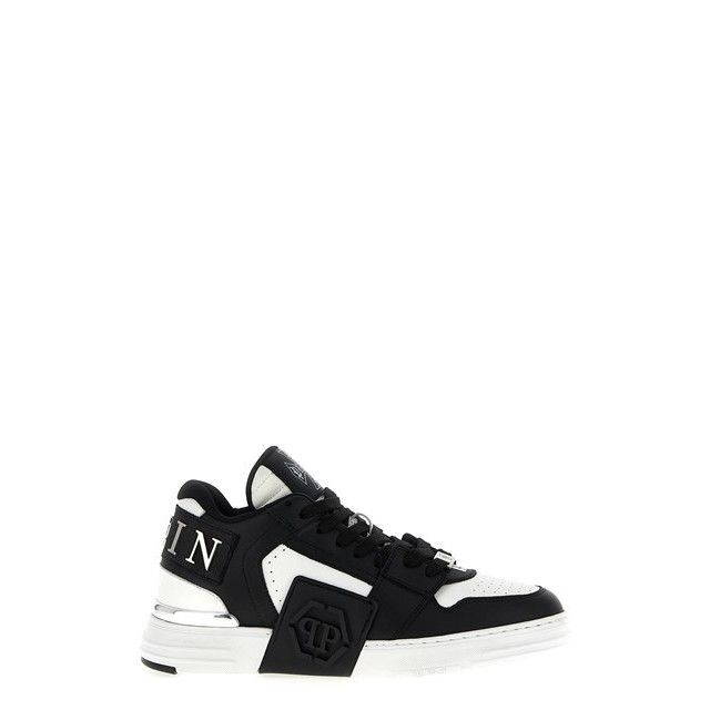 Philipp Plein PHILLIP PLEIN Phantom Black/White Sneakers New & Authentic ( Size US 12 / EU 45 - 1 Thumbnail