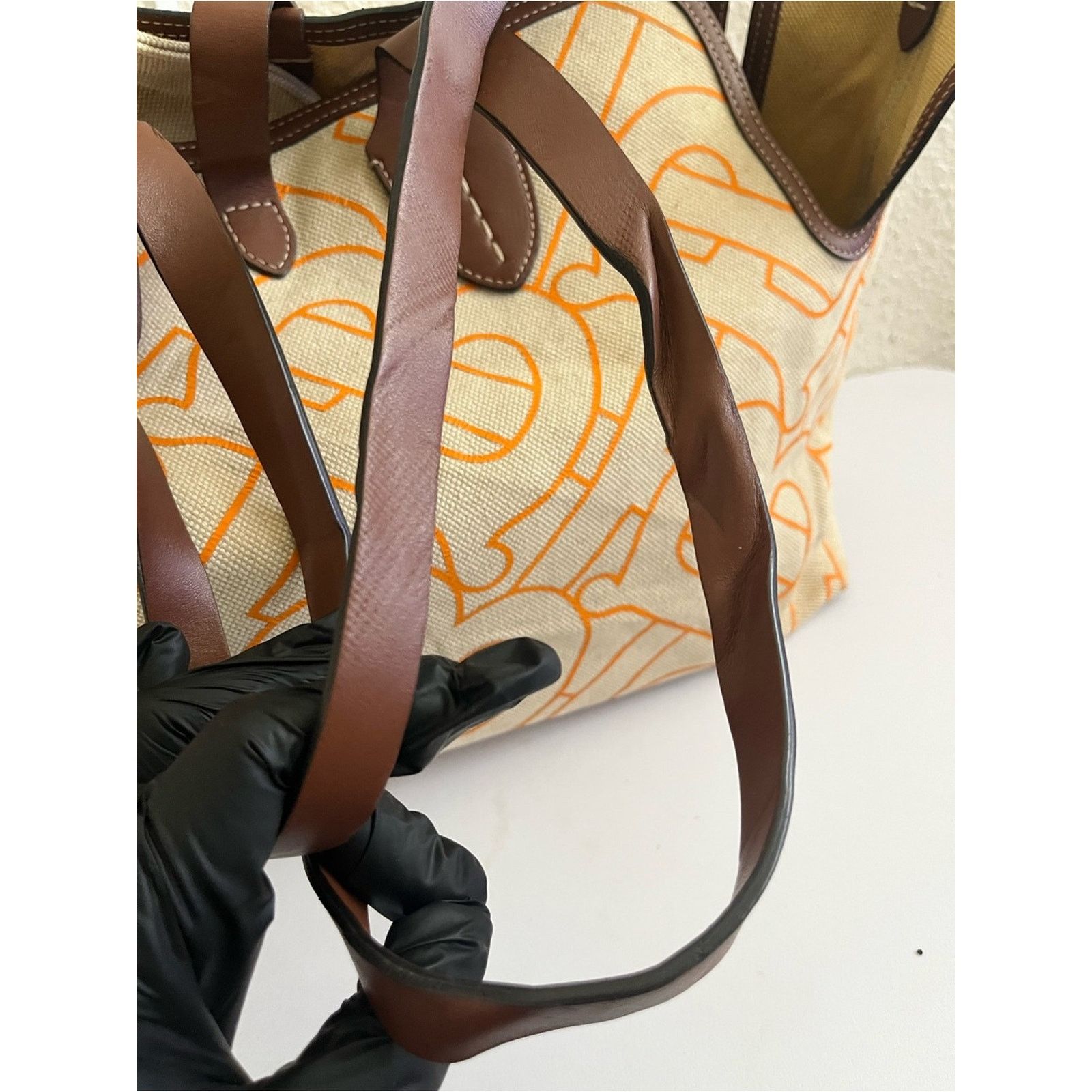 Burberry Burberry TB canvas tote bag Size ONE SIZE - 5 Thumbnail