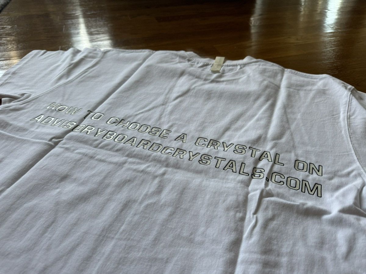 Advisory Board Crystals Large White Cream ABC Neither Either Or Nor Both And. Tee Size US L / EU 52-54 / 3 - 10 Thumbnail