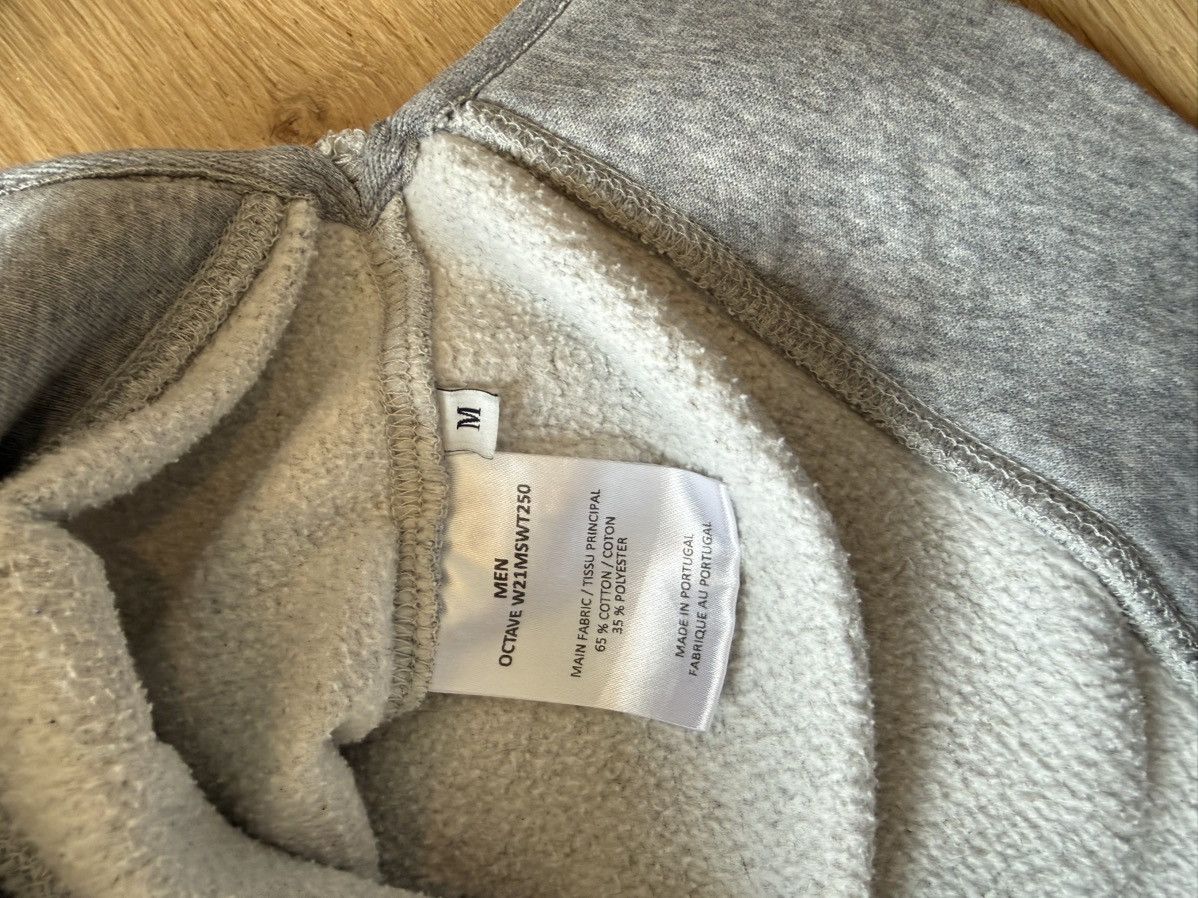 Officine Generale Officine Générale Octave Hoodie Heather Grey Size M Size US M / EU 48-50 / 2 - 3 Thumbnail