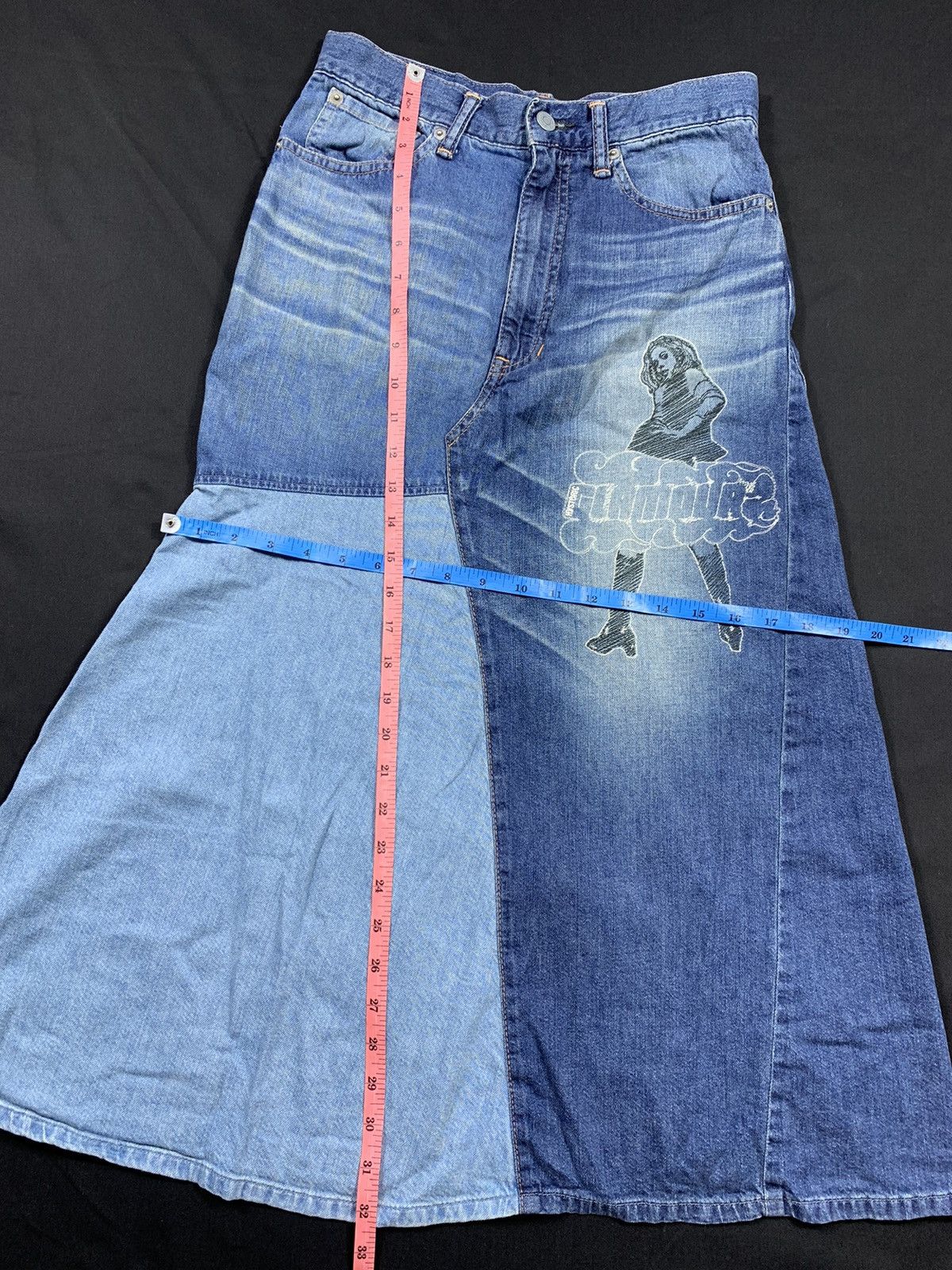 Hysteric Glamour Hysteric Glamour Denim Skirt Size 28" / US 6 / IT 42 - 9 Thumbnail