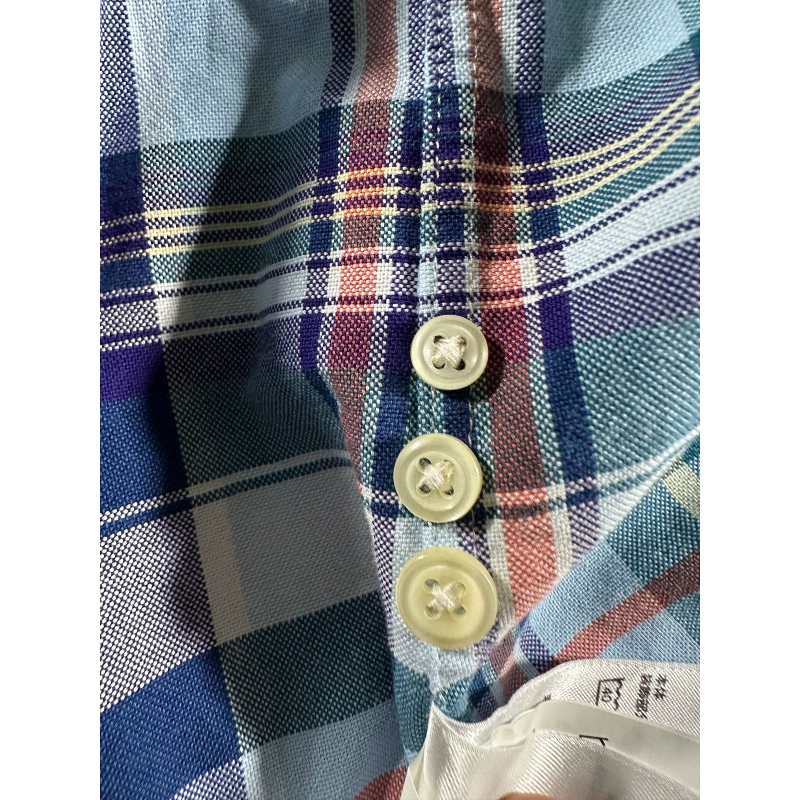 Ralph Lauren Ralph Lauren Classic Fit Shirt Men XXL Blue Green Plaid Polo Size US XXL / EU 58 / 5 - 9 Thumbnail